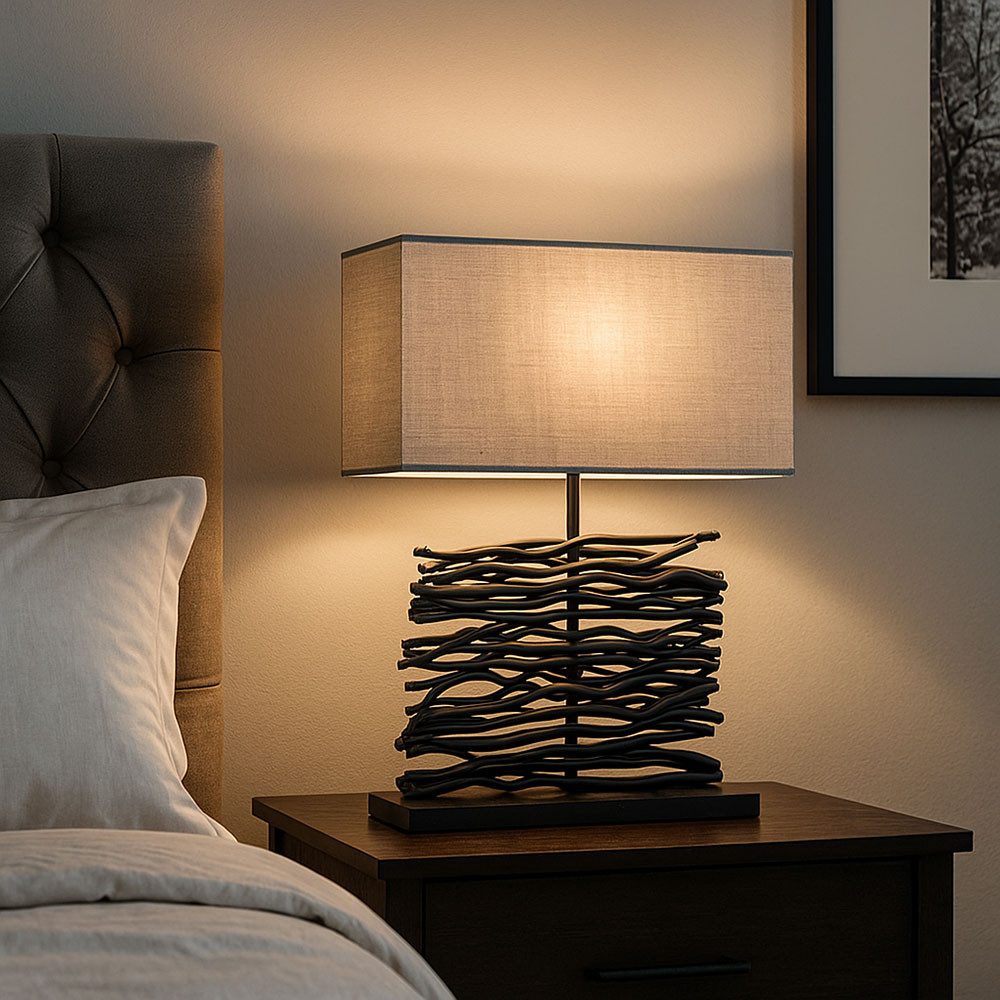 GLOBO LIGHTING Tischleuchte, Leuchtmittel nicht inklusive, Tischleuchte Woh günstig online kaufen