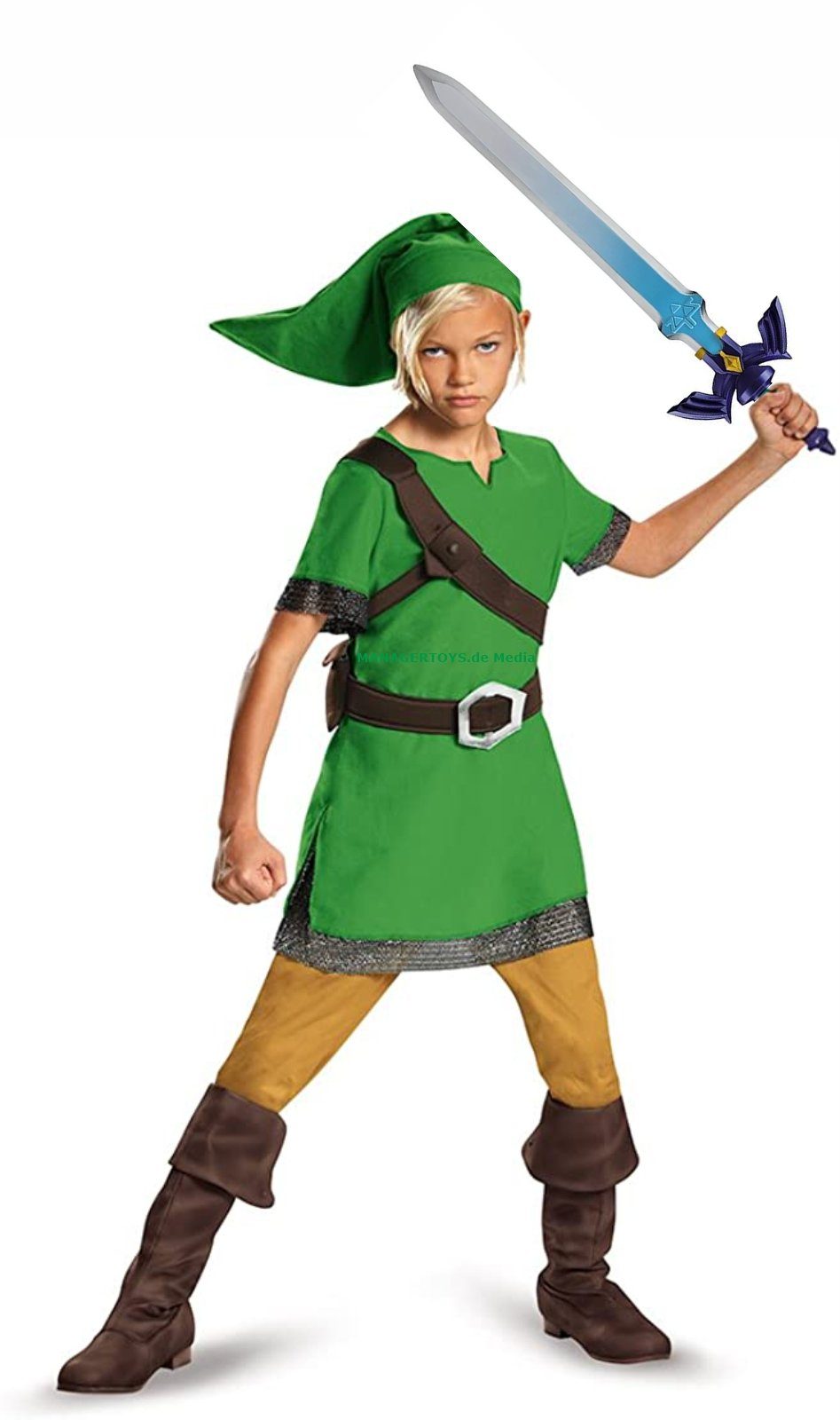 Disguise Spielzeug-Schwert Legend of Zelda Link Skyward Schwert Sword Kunststoff 66 cm Replik 1:1