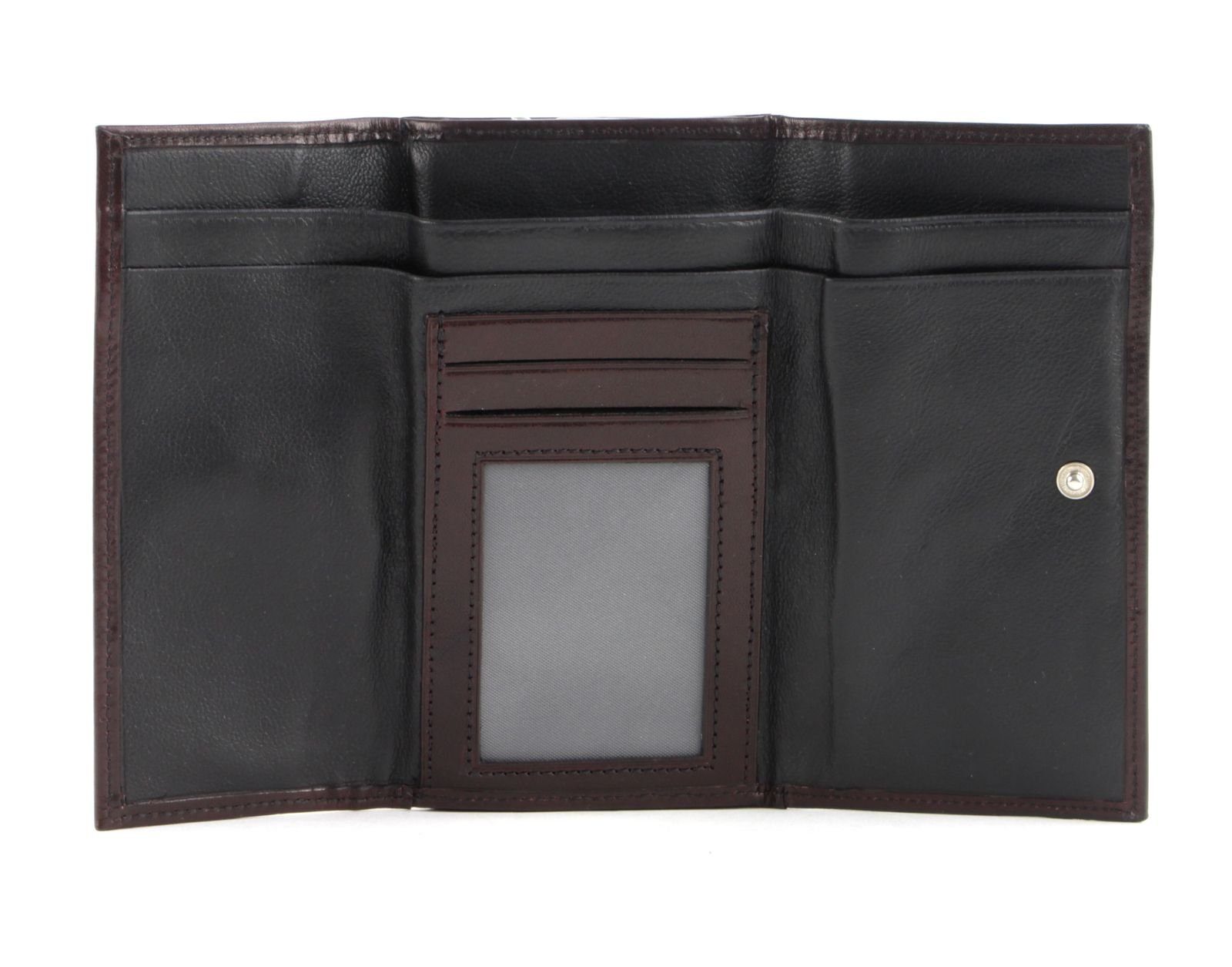 Golden Head Geldbörse French Coin Purse Wallet, aus echtem Rindsleder