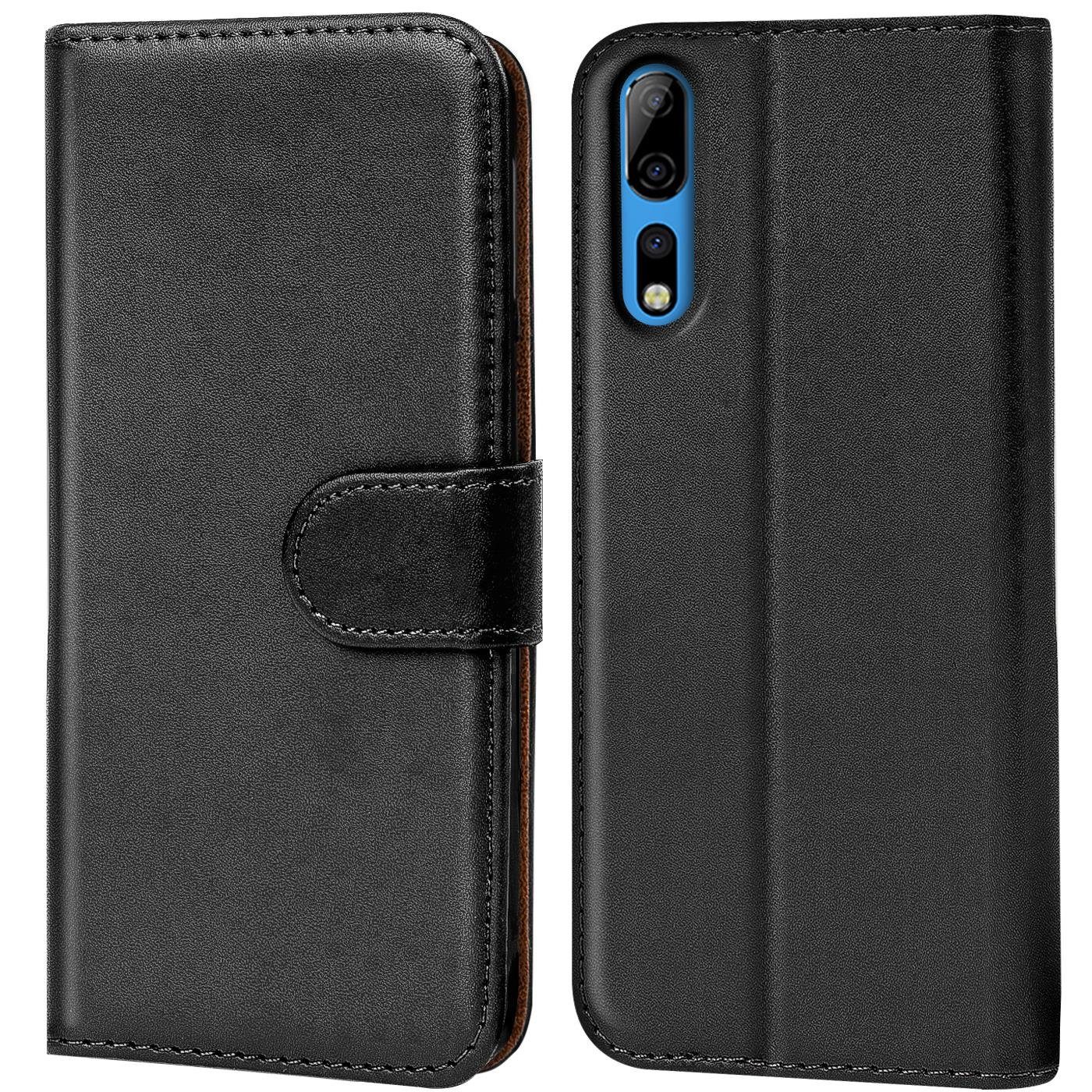 CoolGadget Handyhülle Wallet Klapp Tasche Book Case für ZTE Axon 10 Pro 6,47 Zoll, Hülle Klapphülle Flip Cover Etui Schutzhülle