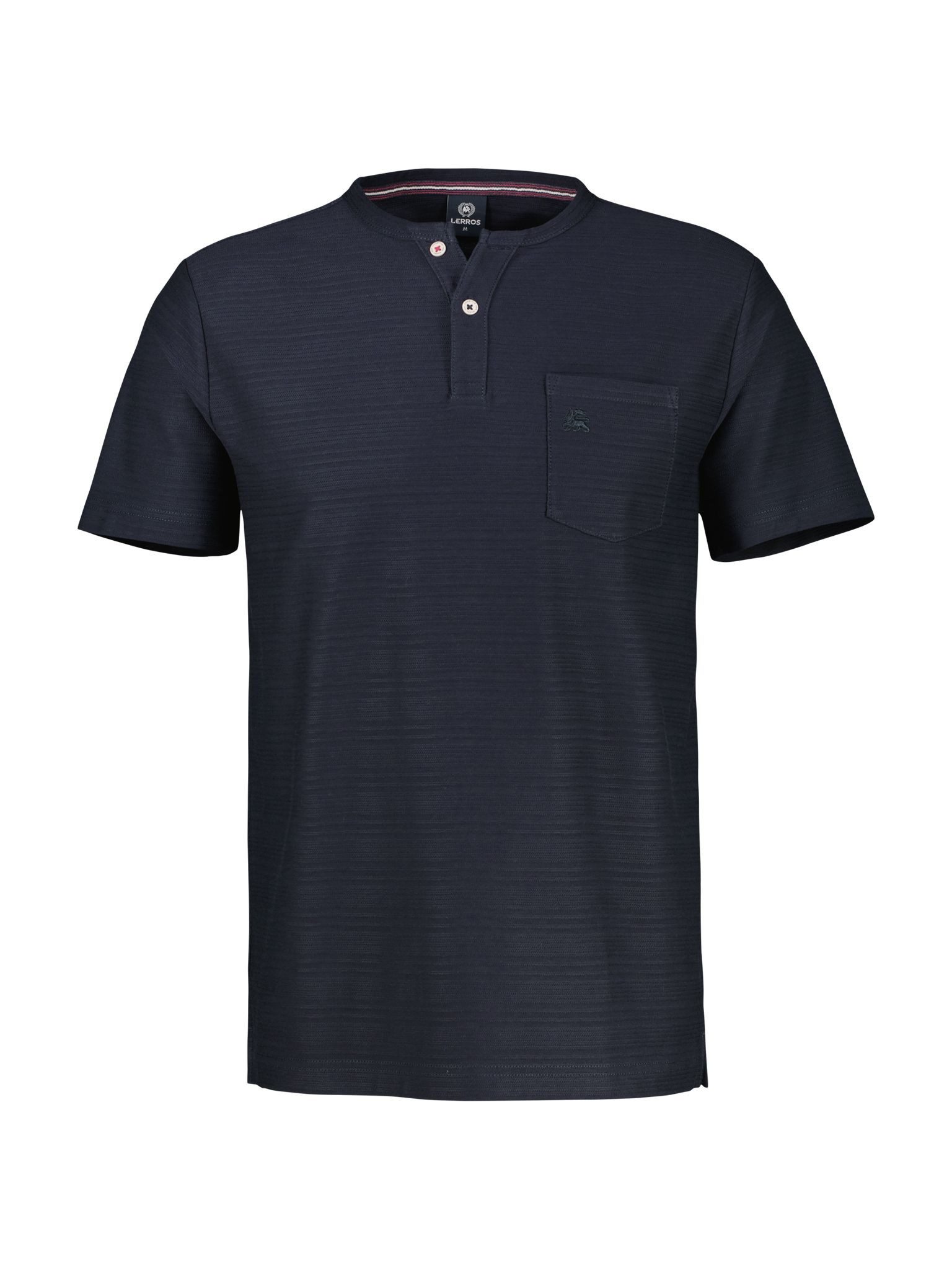 LERROS Henleyshirt "LERROS Serafino-Shirt, sommerlich-tonal gestreift" günstig online kaufen