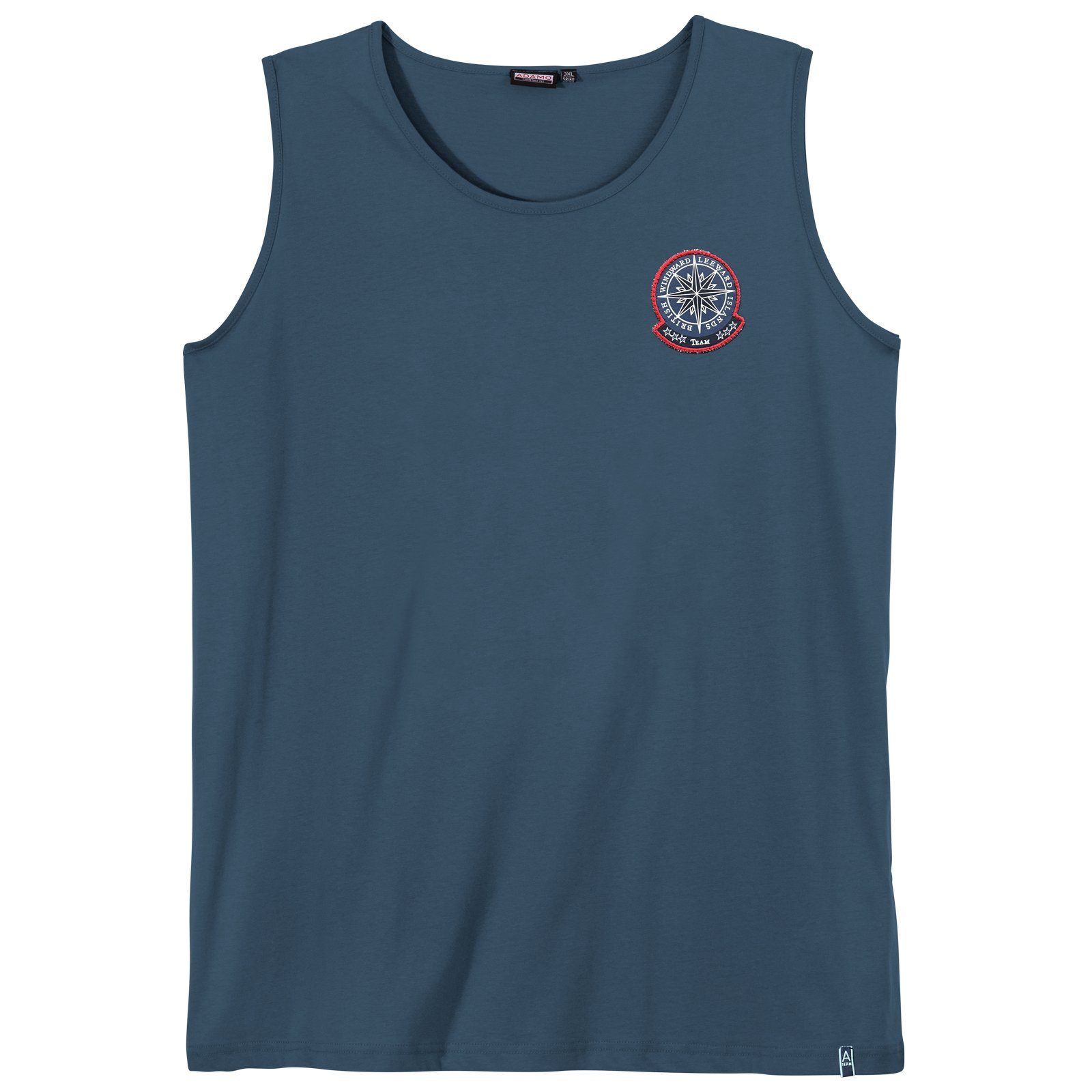 Herren ADAMO Größen Große admiralblau Sail power Adamo Rundhalsshirt Tanktop