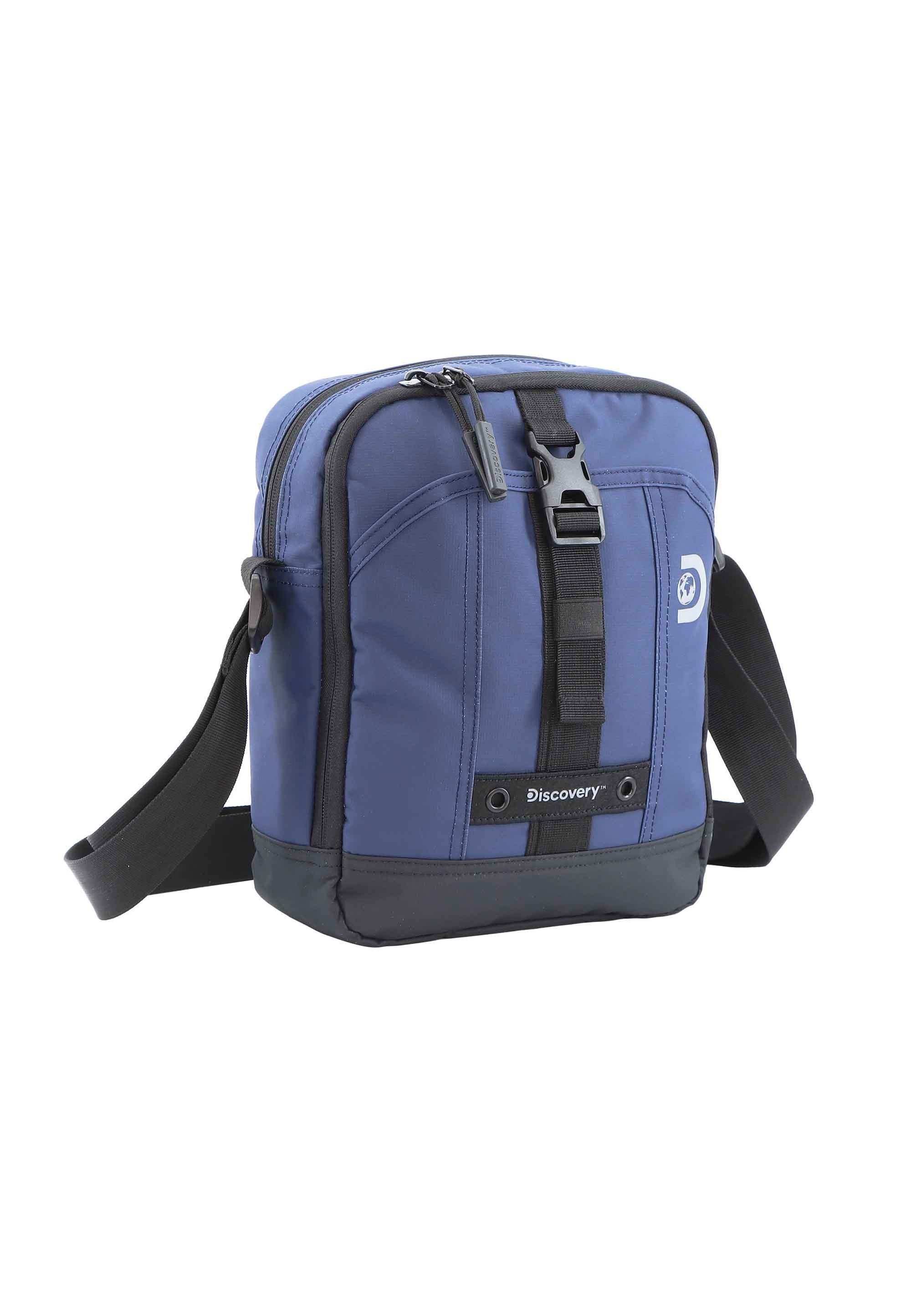 Discovery Schultertasche Shield, aus recyceltem RPET-Polyester