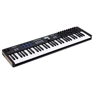 Arturia Masterkeyboard, KeyLab Essential 61 Mk3 Black - Master Keyboard