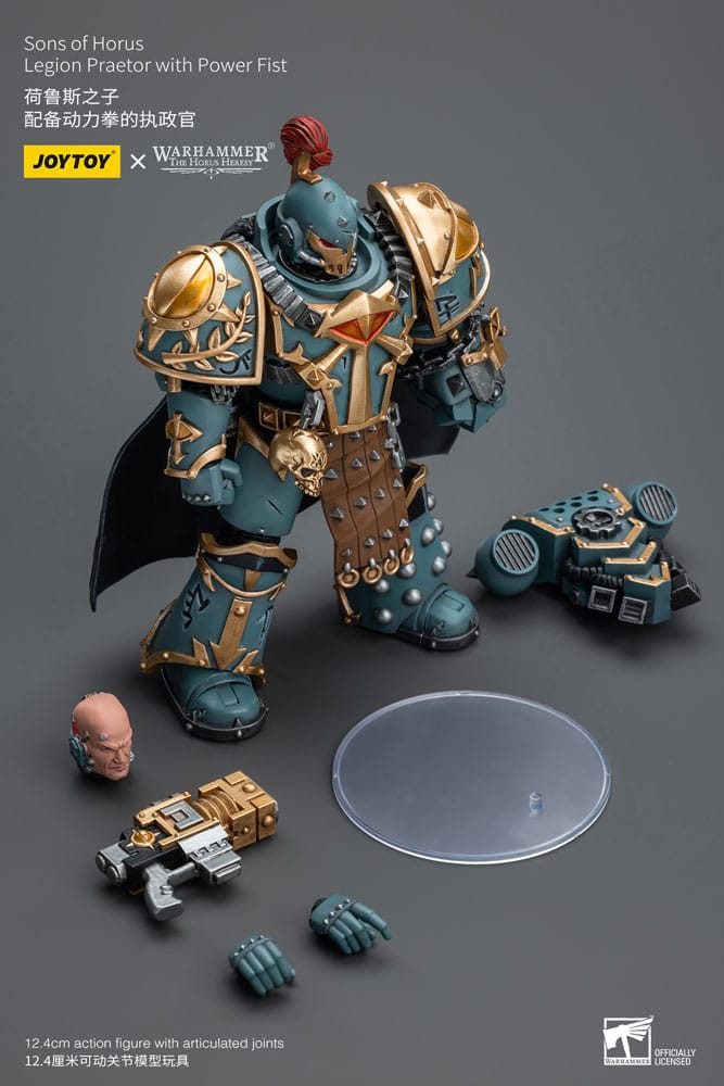 Joy Toy (CN) Actionfigur Joy Toy Warhammer The Horus Heresy 1/18 Sons of Horus Legion Praetor W