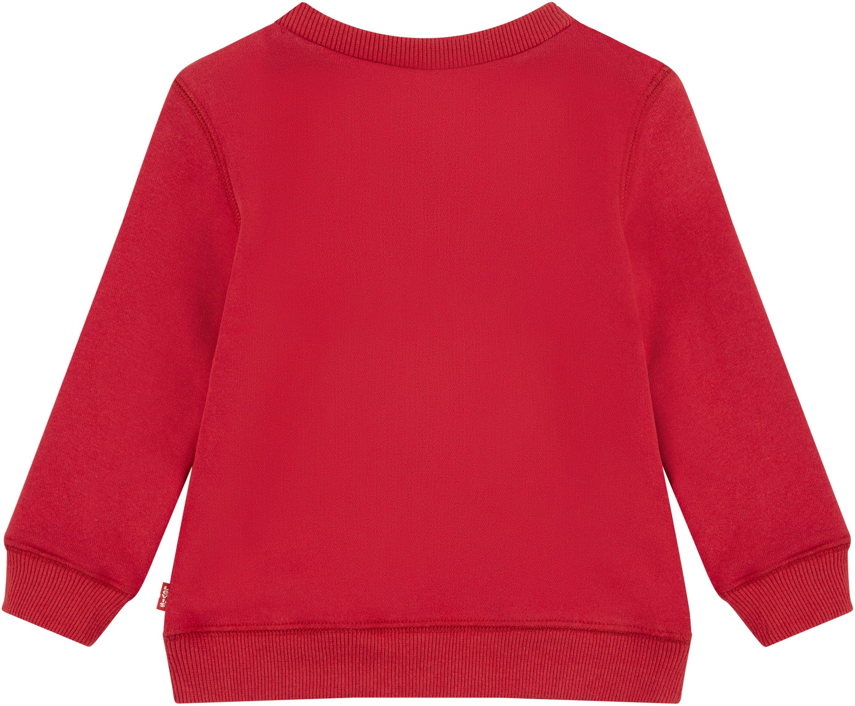 RED/WHITE Levi's® BATWING UNISEX Kids CREWNECK LEVIS Sweatshirt SWEATSHIRT