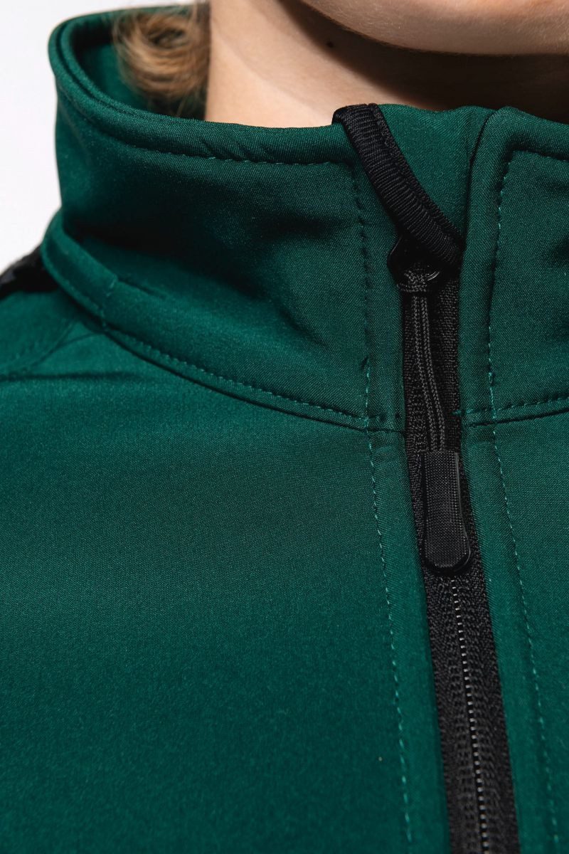 Kariban Softshelljacke Damen Softshell-Jacke mit Abnehmbare Kapuze