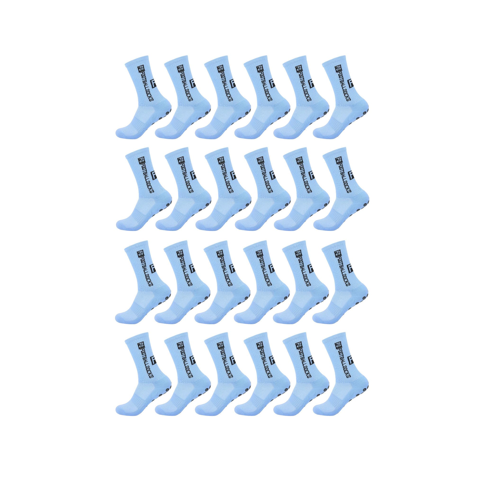ARMORAX Sportsocken Fußball Socken Unisex – Antirutsch-Noppen, atmungsaktives Mesh (Paar, 12-Paar, Paarweise) Atmungsaktive Socken mit 3D-Form & Anti-Rutsch