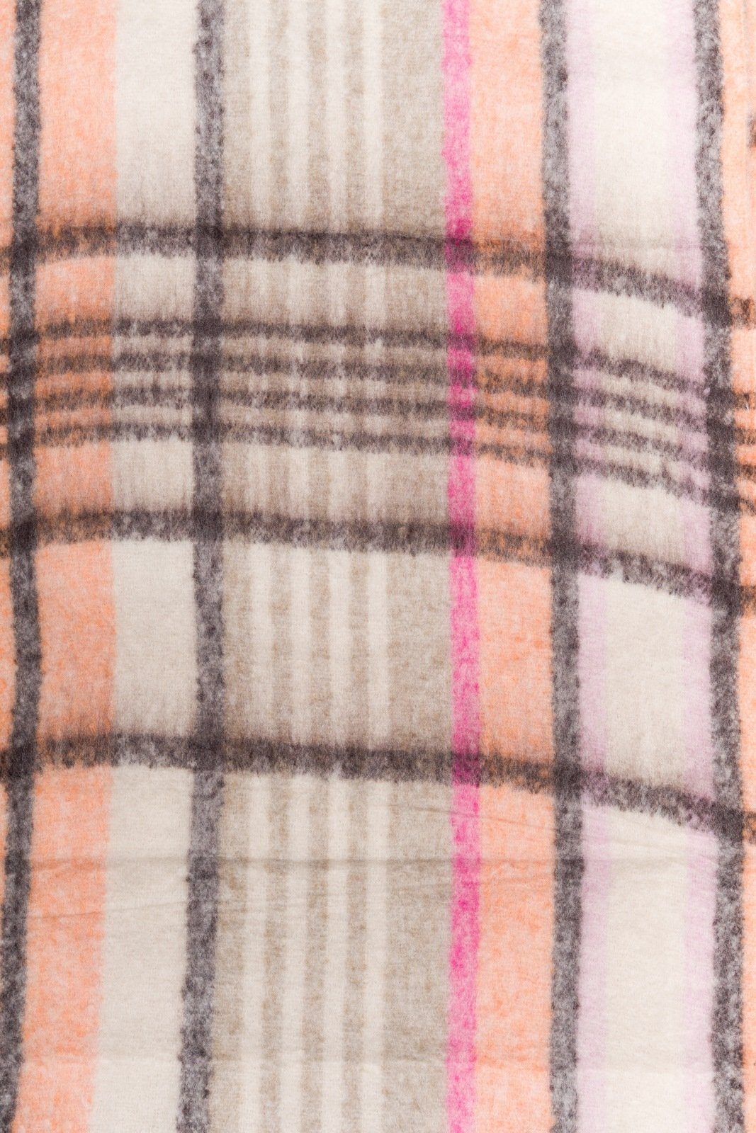 XXL-Schal, Taupe-Orange-Pink bunt styleBREAKER Web (1-St), Strickschal Streifen