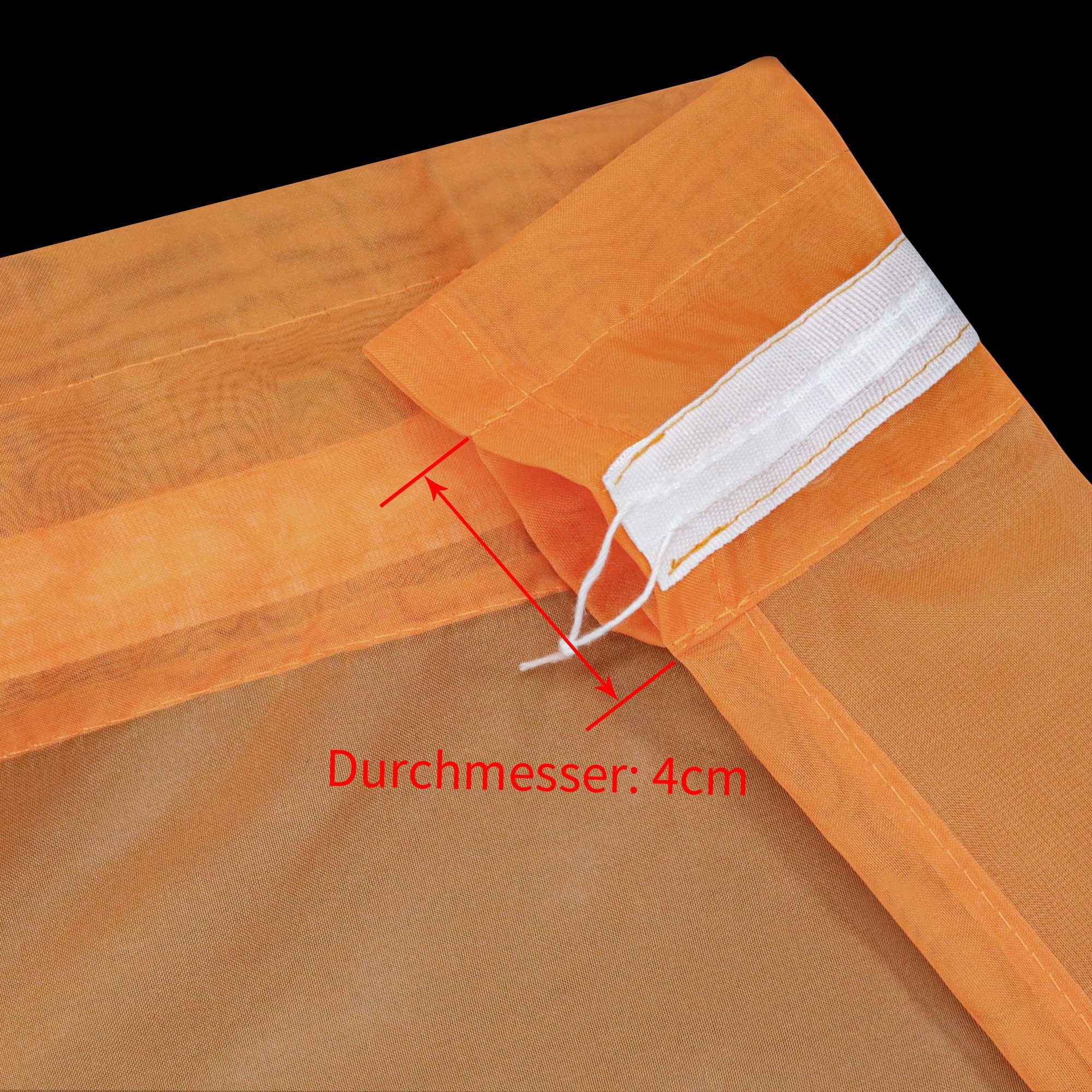 Joyswahl Scheibengardine (2 St), Stangendurchzug, transparent, Voile Kurzst günstig online kaufen