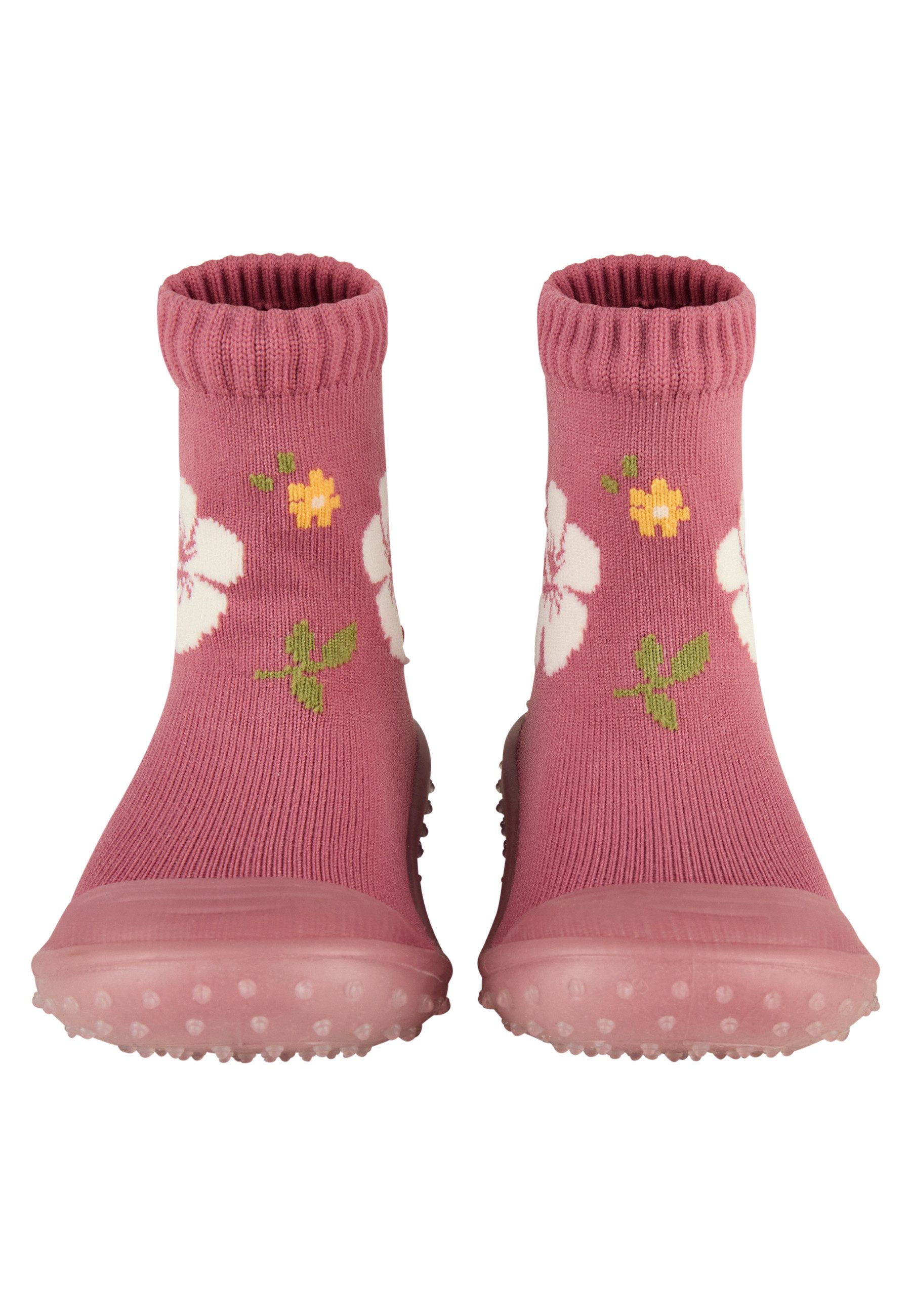 Sterntaler® Basicsocken Adventure-Socks Blumen (1-Paar, 1 Paar) Adventure Socks Blumen, rutschfest, elastisch & schnelltrocknend – Bild 4 von 5