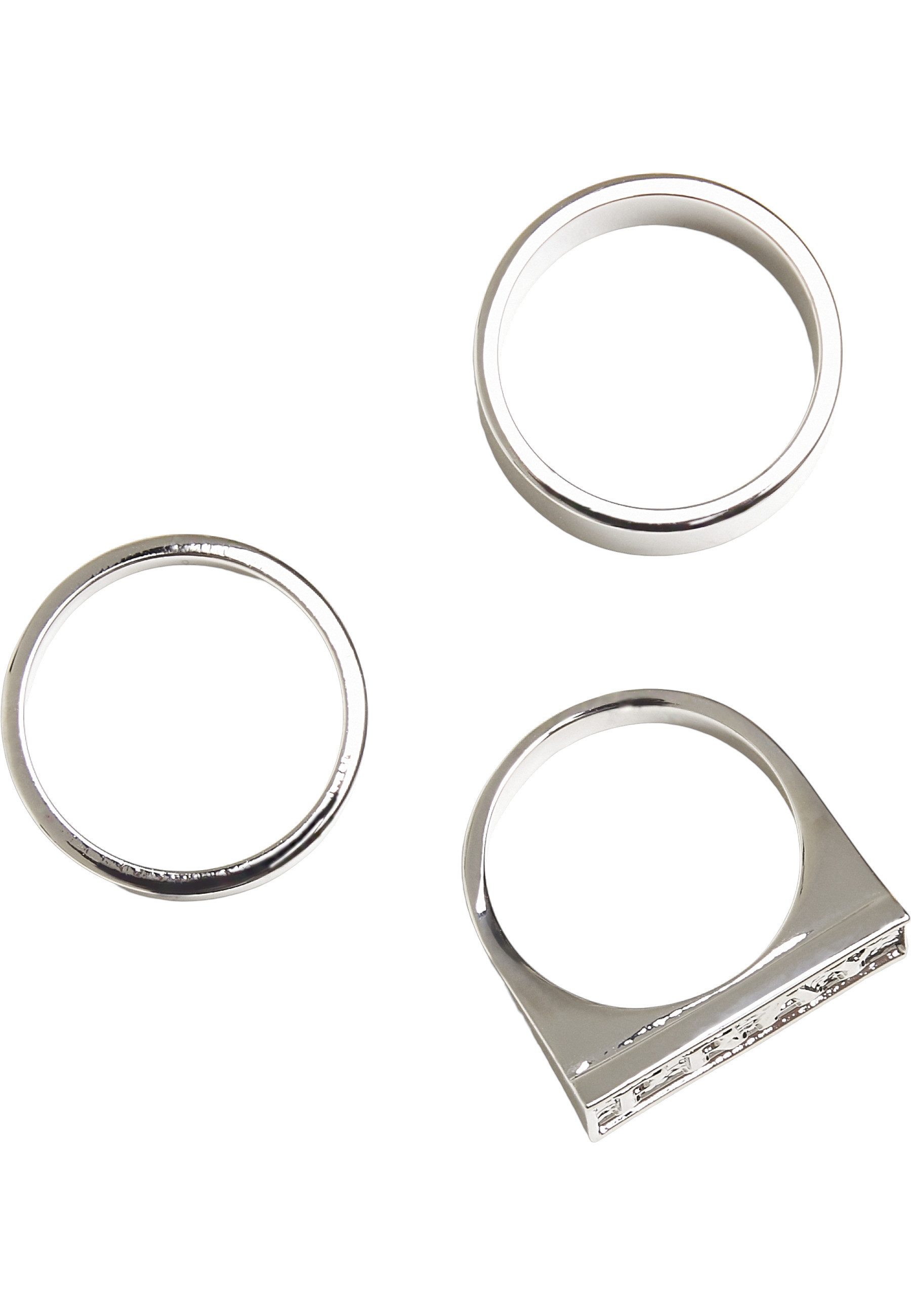 MisterTee Ring-Set MisterTee Unisex Pray Ring Set