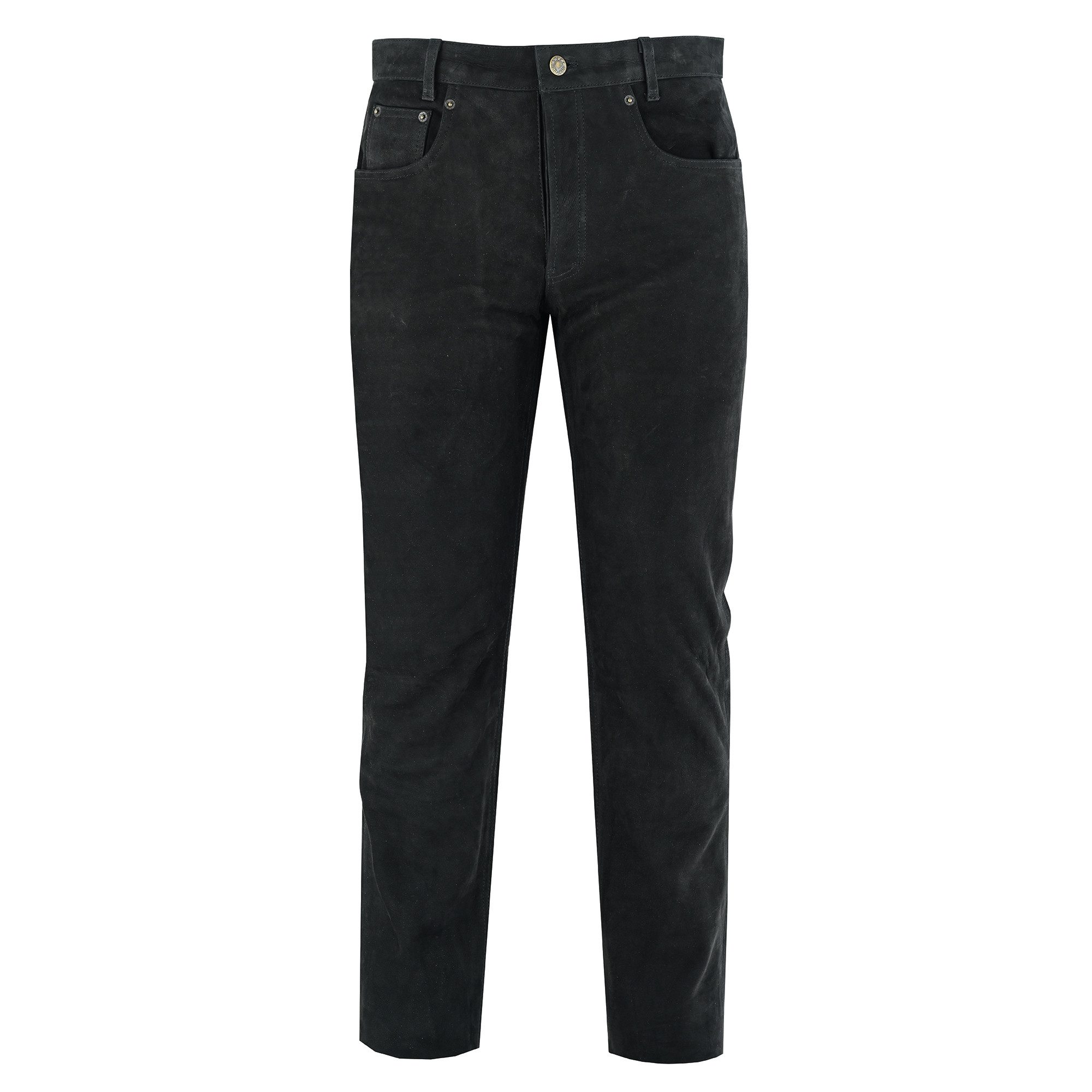 BOHMBERG Lederhose Herren Nubuk Lederjeans - günstig online kaufen