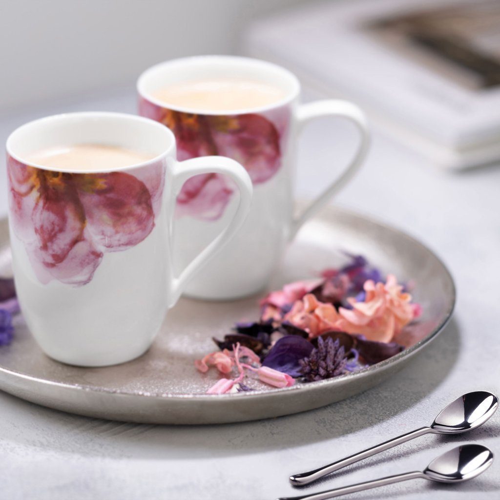 Villeroy Edelstahl Garden & Rose Boch Tassenset, Tasse