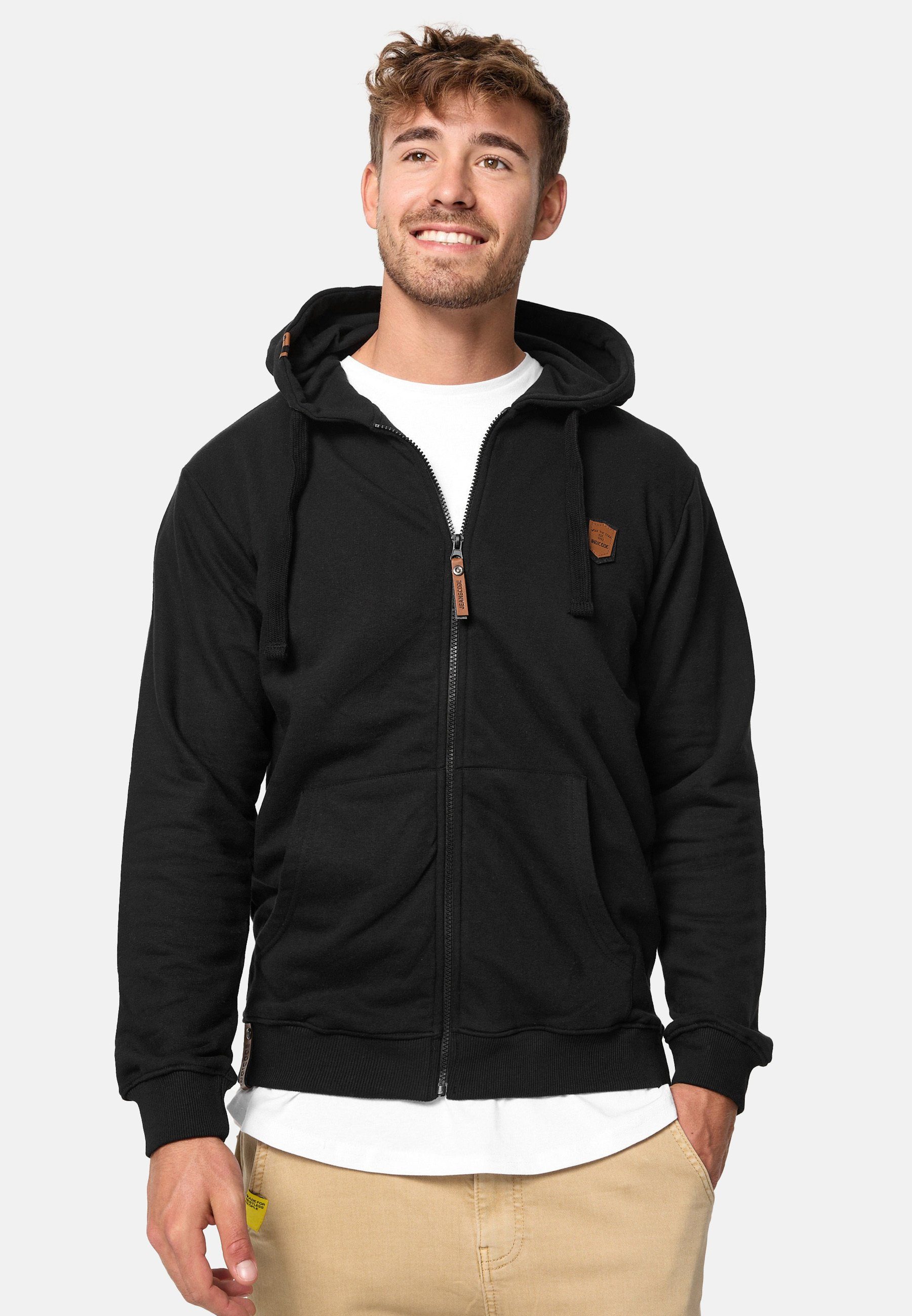 Indicode Kapuzensweatjacke Herren Braidwood Hoodie Sweatjacke Herrenjacke günstig online kaufen