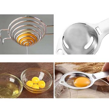 FIDDY Eiertrenner Küchenwerkzeuge EiersiebEierweißtrenner, (1-tlg)