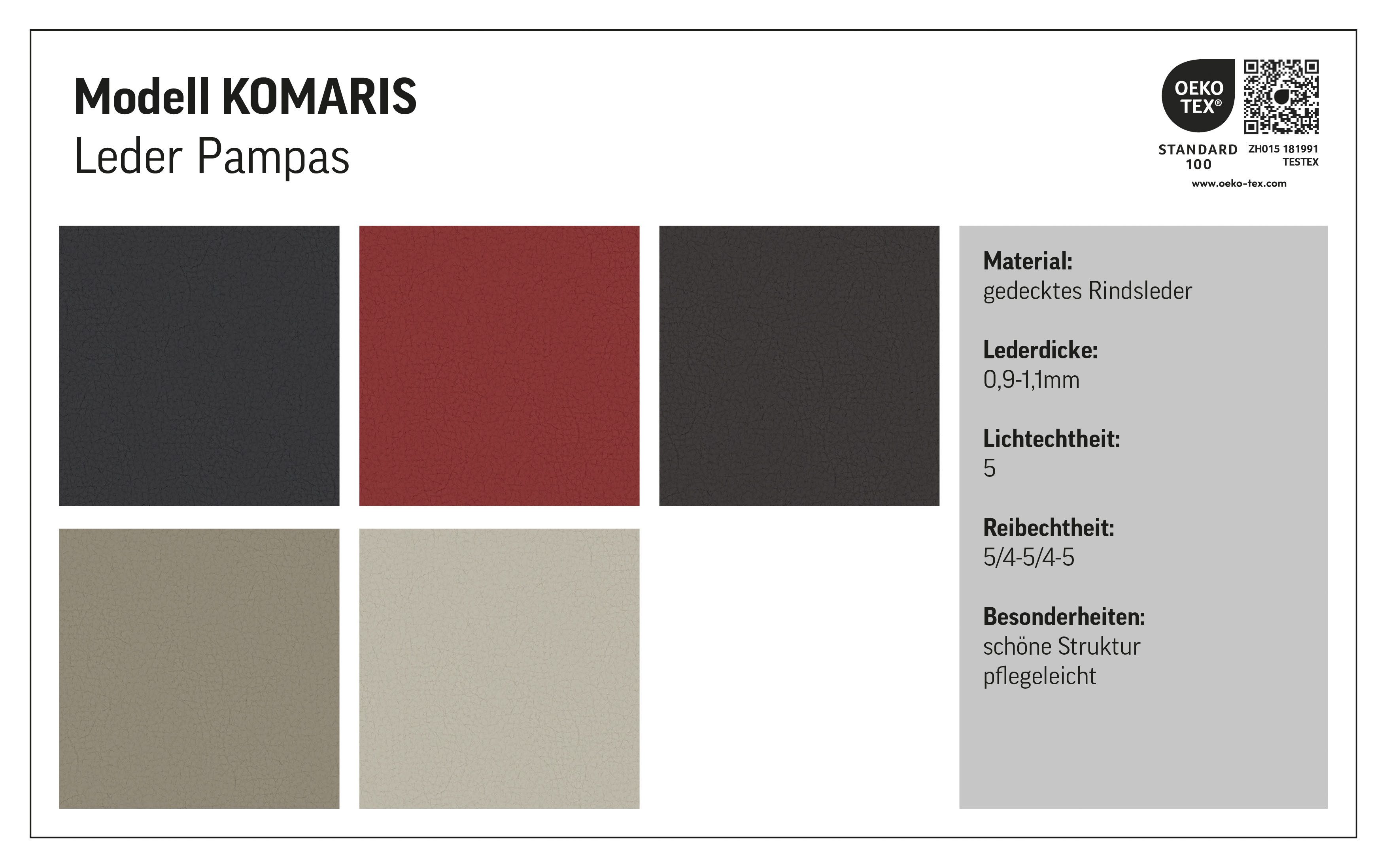 COTTA Hocker Komaris, B: 100 cm, individuell zu kombinieren