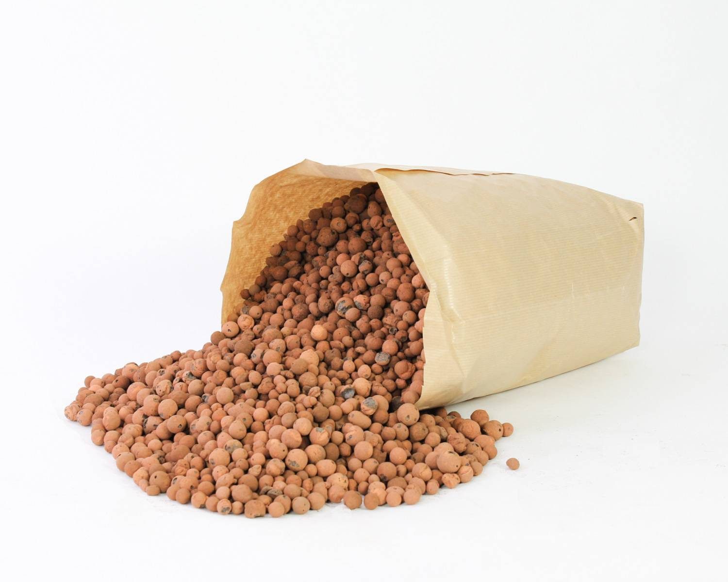 artplants Pflanzgranulat Blähton Kugeln, braun, 10 Liter - Dekokugeln Blähton Granulat