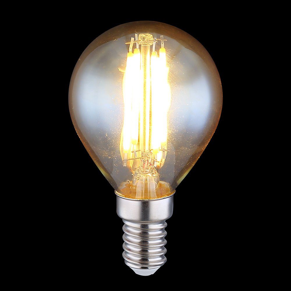 E14 LED-Leuchtmittel, Vintage Leuchtmittel Filament Globo LED Retro Leuchtmittel