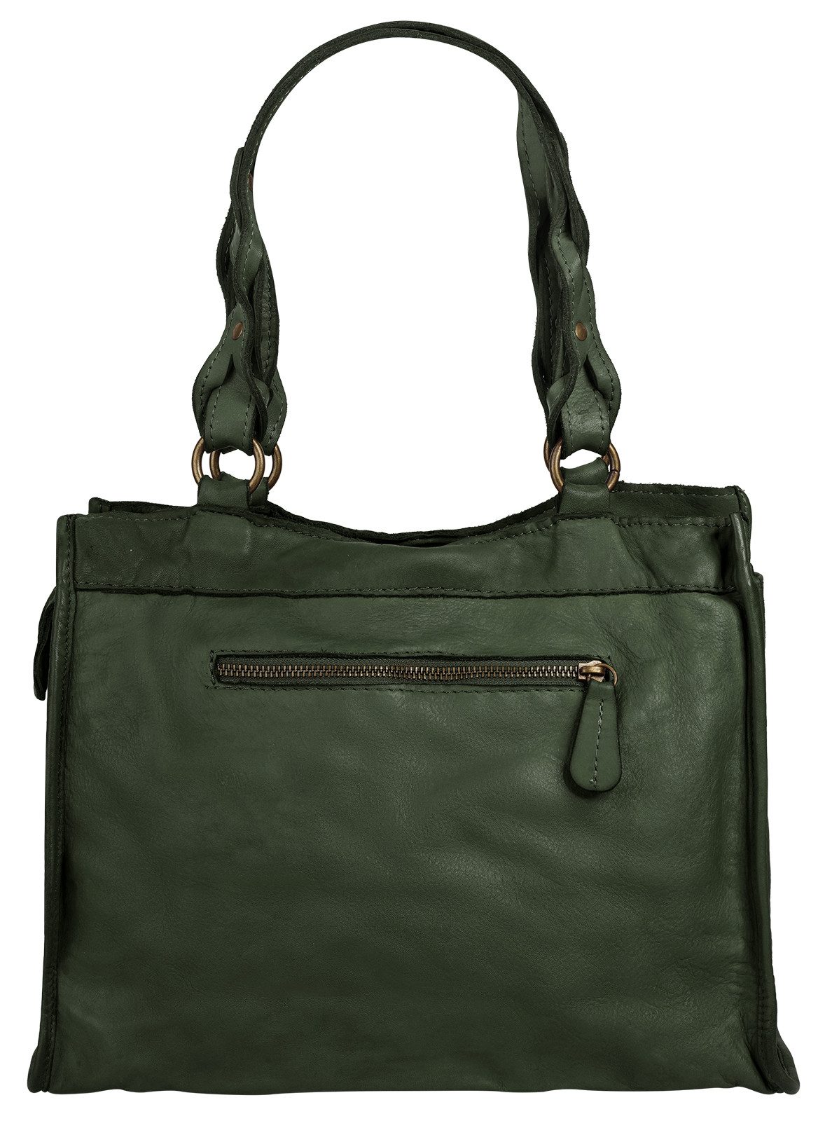 Samantha Look Shopper, echt Leder, Made in Italy
