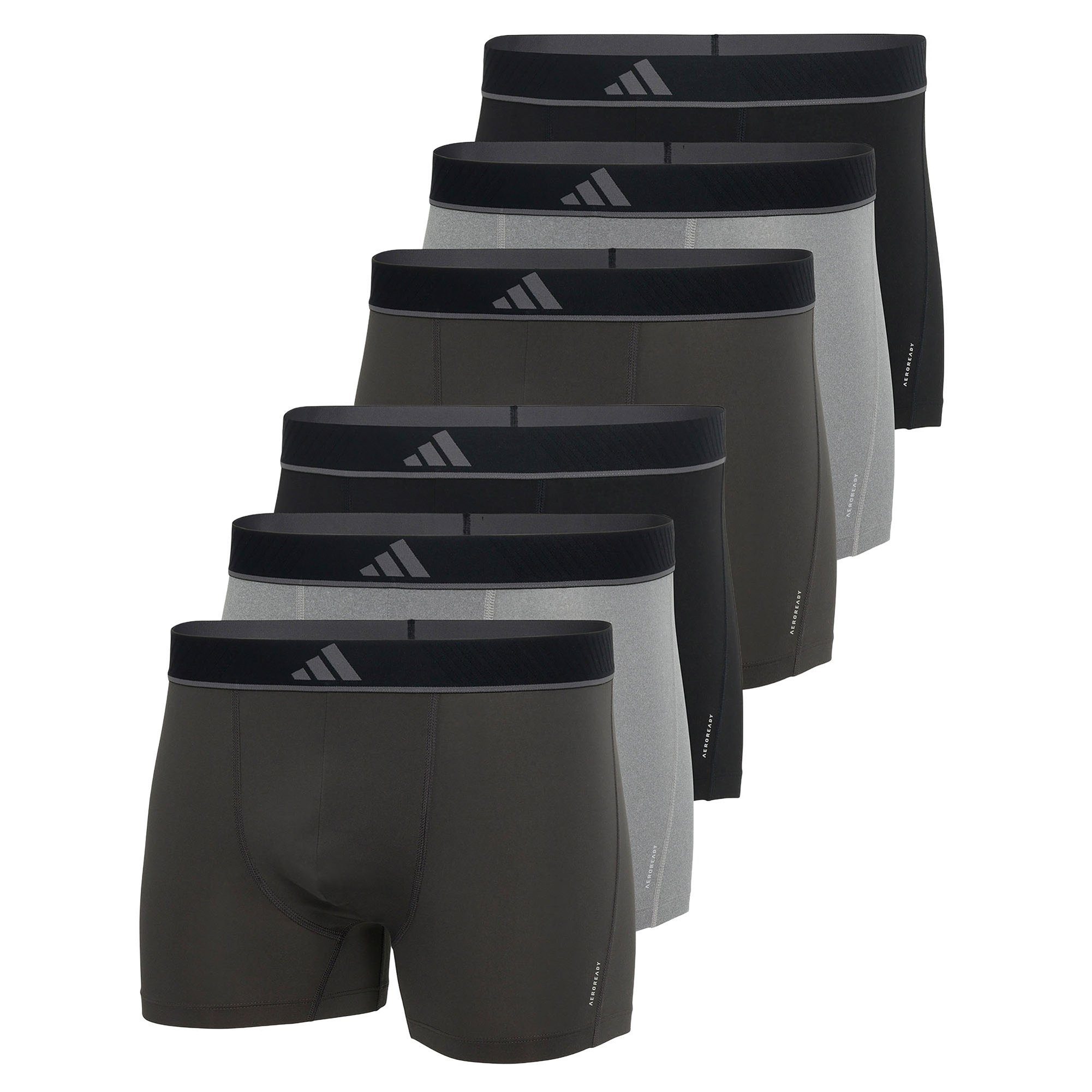Boxer Herren Boxershort 6er Pack Polyester