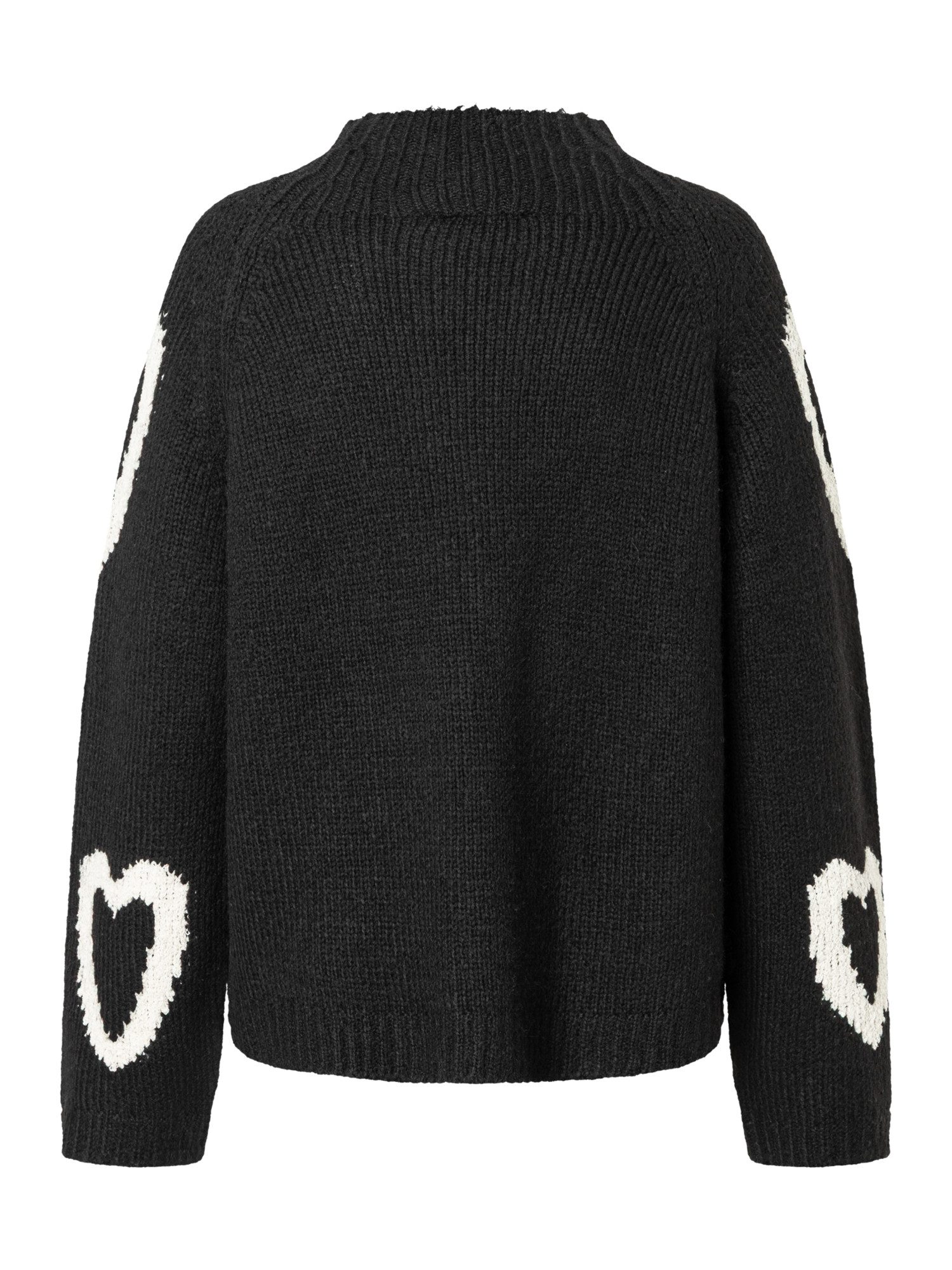 MORE&MORE Strickpullover kuscheliger Herzen-Pullover günstig online kaufen