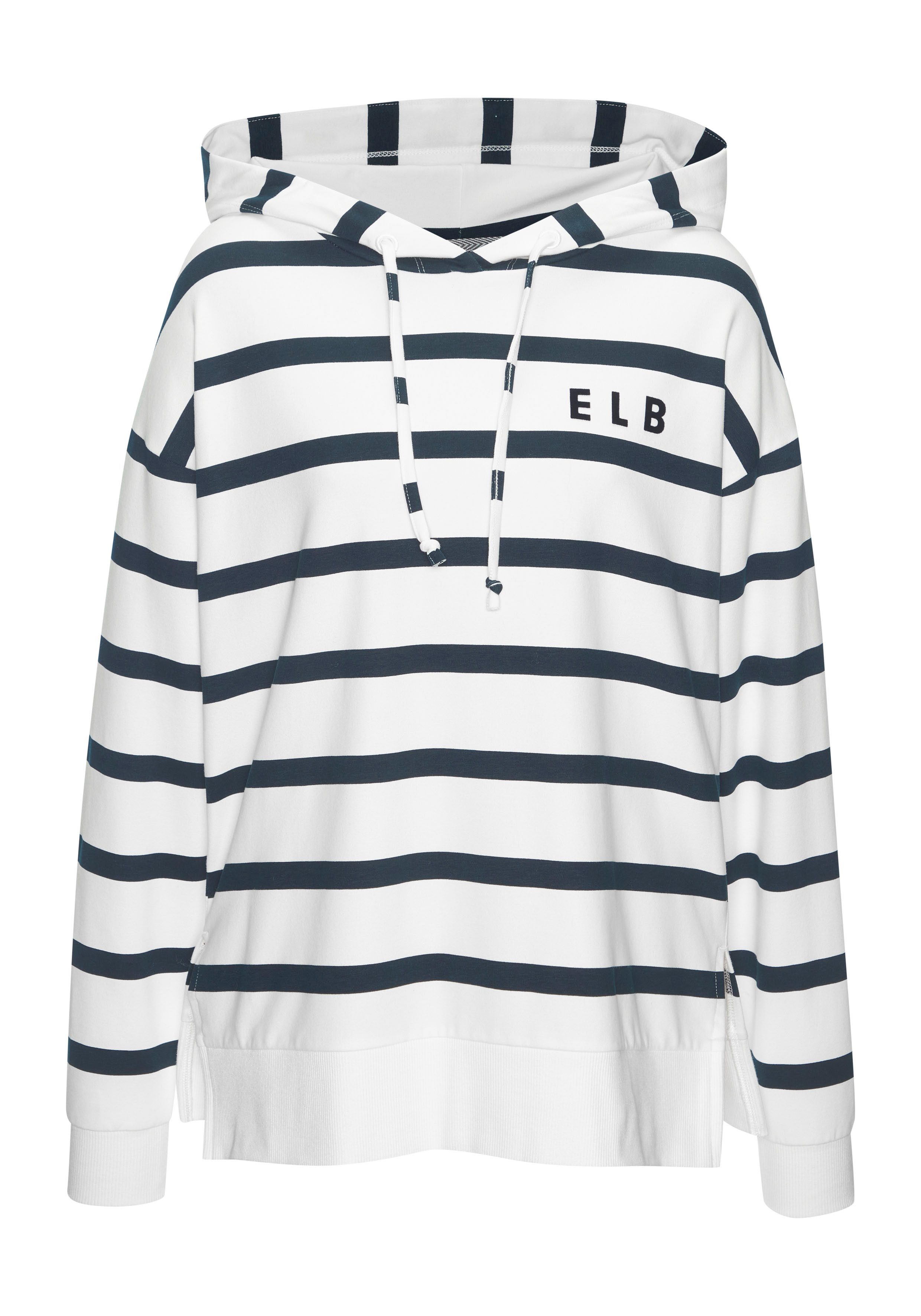 Elbsand Kapuzensweatshirt mit Logoprint günstig online kaufen