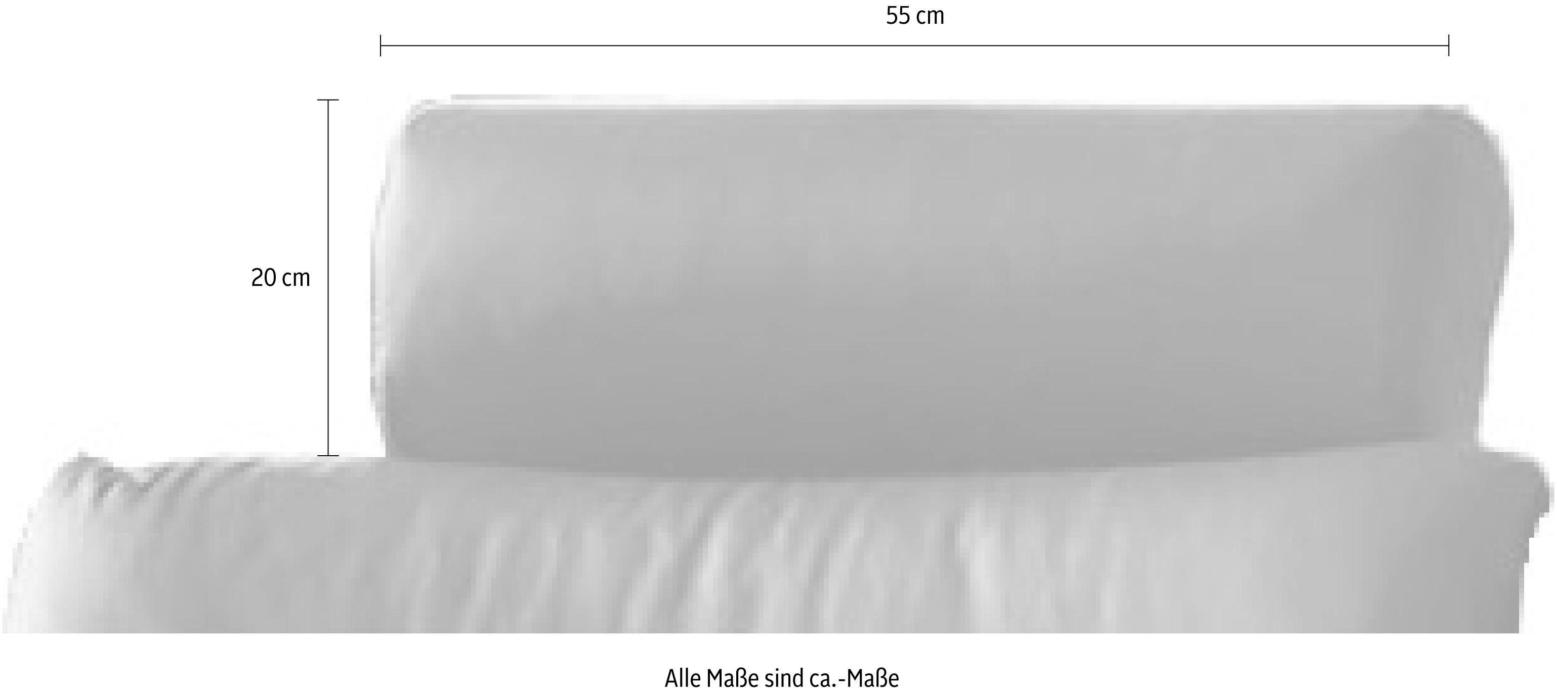 Places of Style Sofa-Kopfstütze Luna, hochwertige Verarbeitung