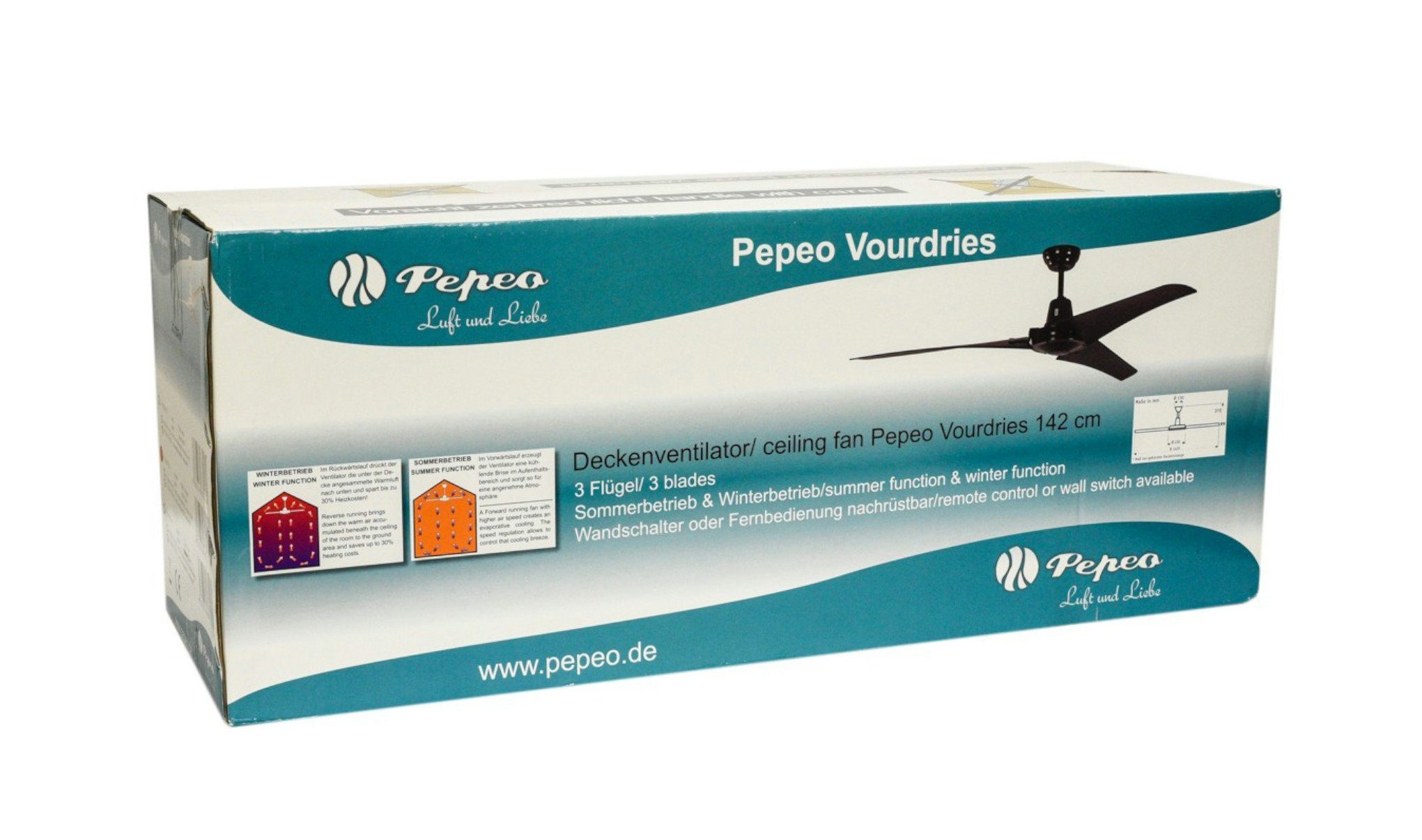 Deckenventilator Pepeo Vourdries