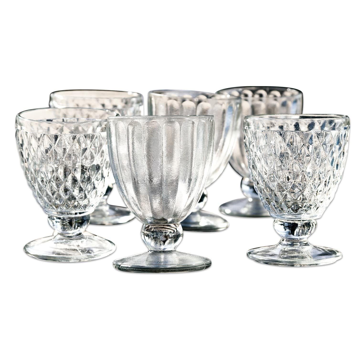 Glas Glas 6er Set Harmonville klar
