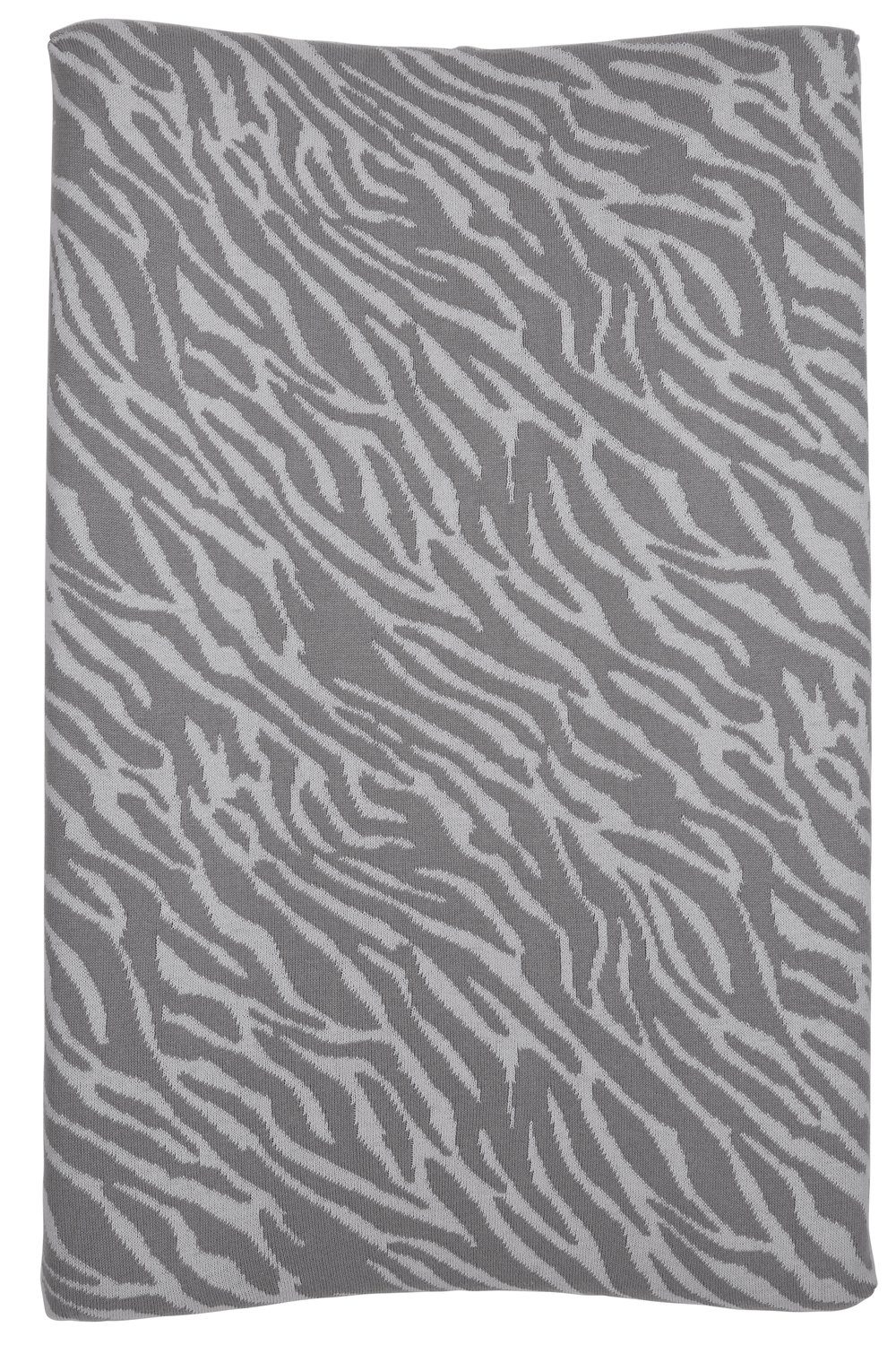 Meyco Baby Wickelauflagenbezug Zebra Grey 50x70cm (1-tlg)