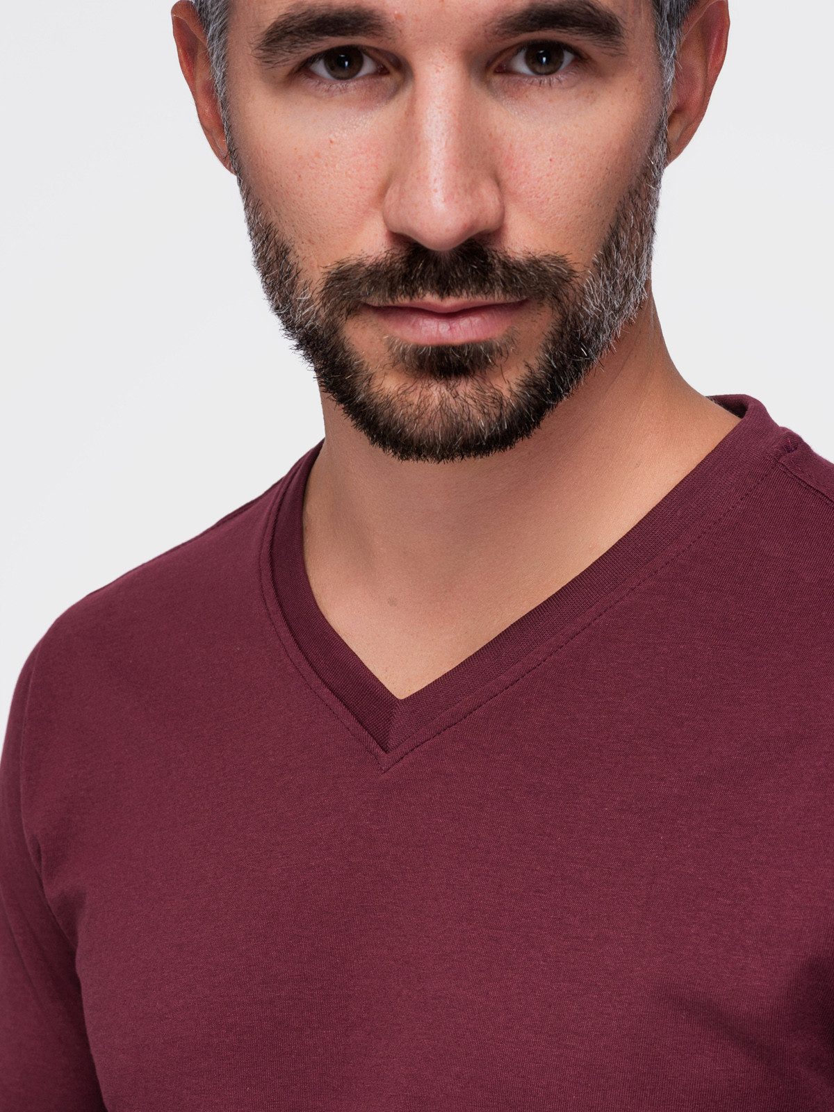 OMBRE Longsleeve Longsleeve für Herren mit V-Ausschnitt. – Bild 3 von 5