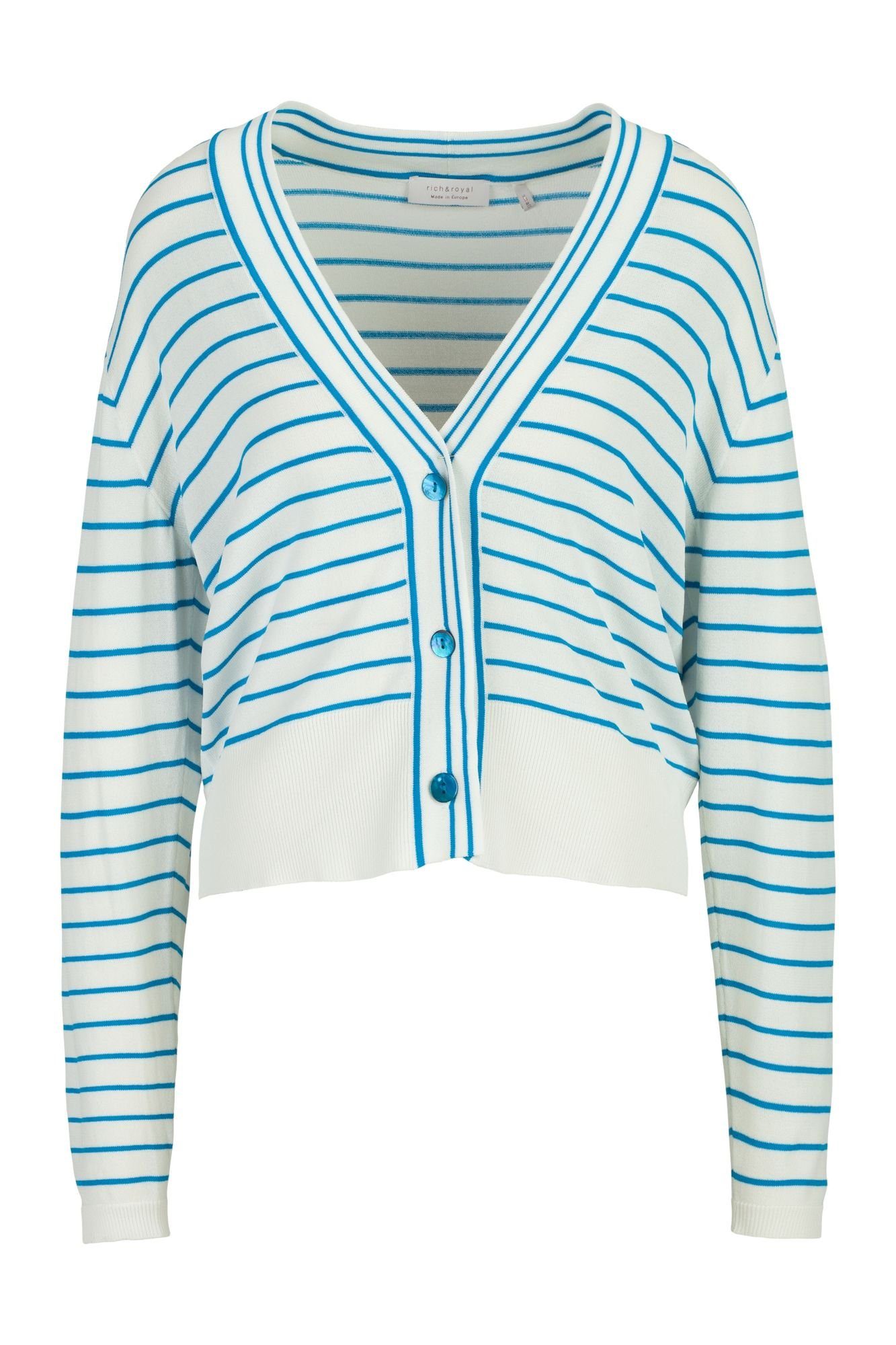 RICHROYAL Cardigan striped v-neck cardigan günstig online kaufen