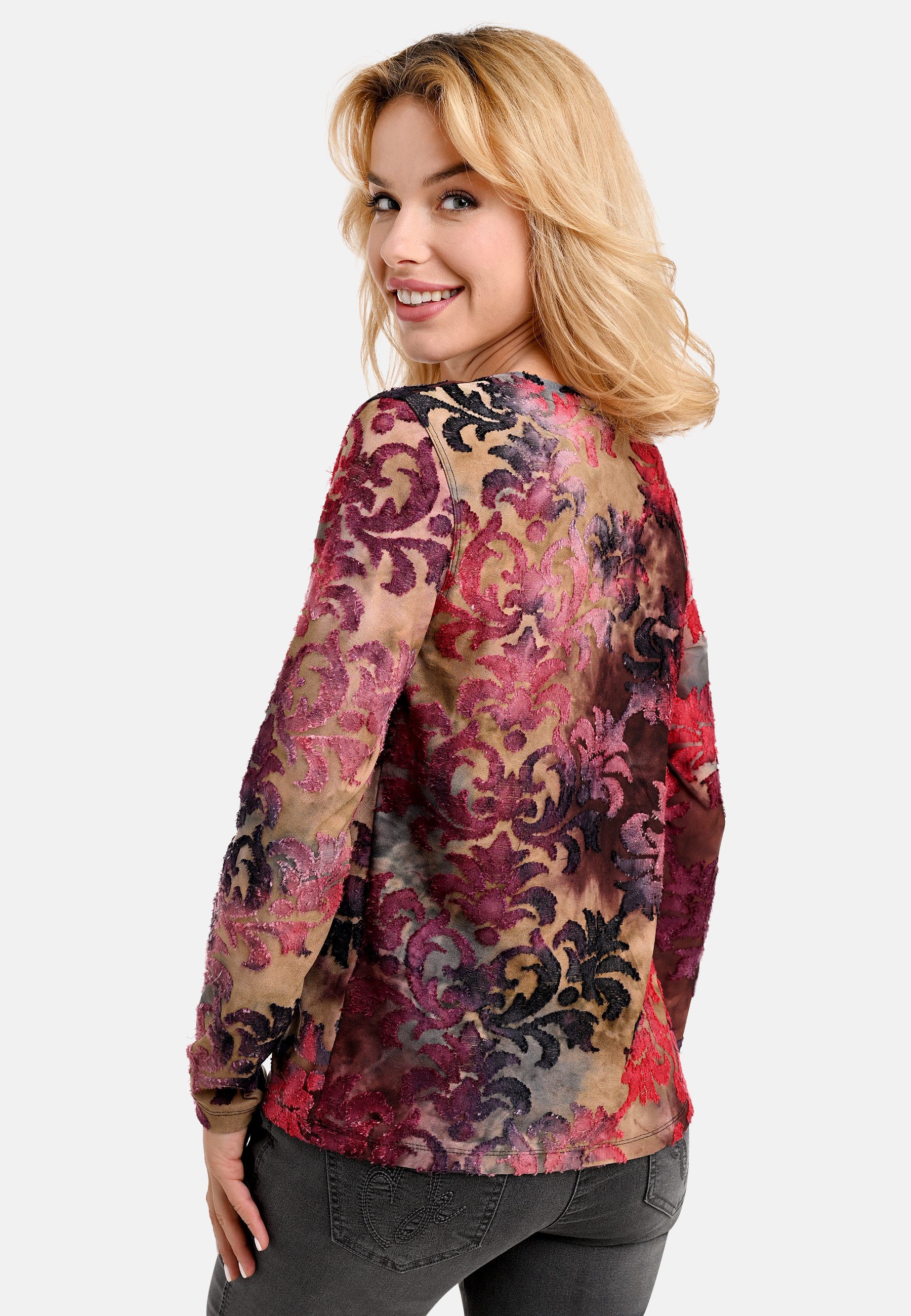 BICALLA T-Shirt Shirt Tie&Dye - 07/red-black (1-tlg) günstig online kaufen