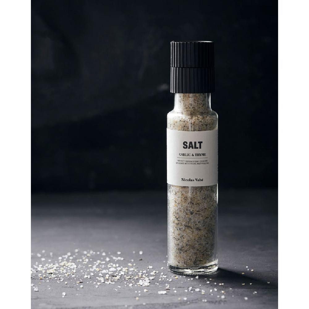 Nicolas Vahé Gewürz Salz mit Knoblauch und Thymian (300g) – Bild 4 von 4
