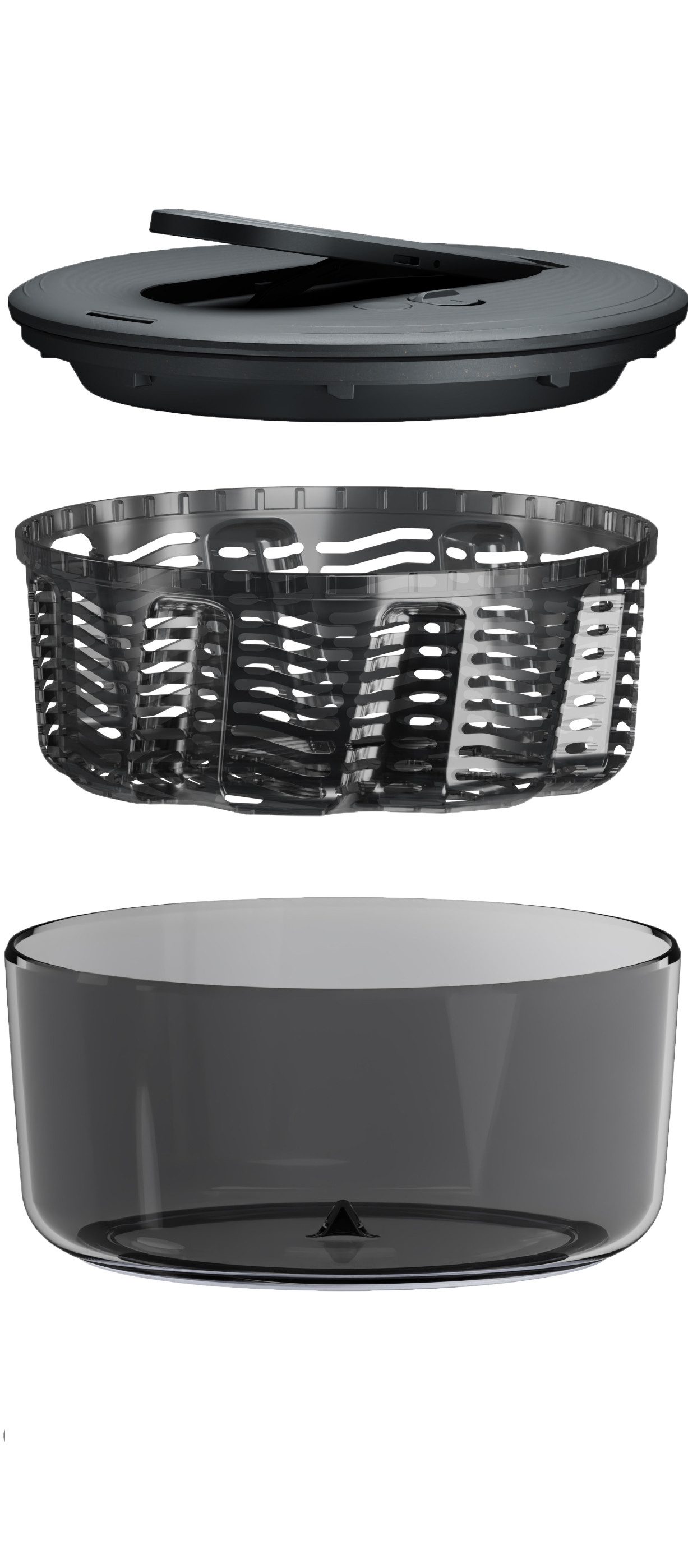 zyliss Salatschleuder Swift Dry, trocknet Salat in wenigen Sekunden, Größe S