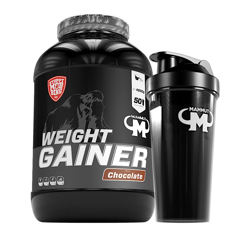 Mammut Nutrition 4,5 kg Weight Gainer Bundle Pulver, 4500 g