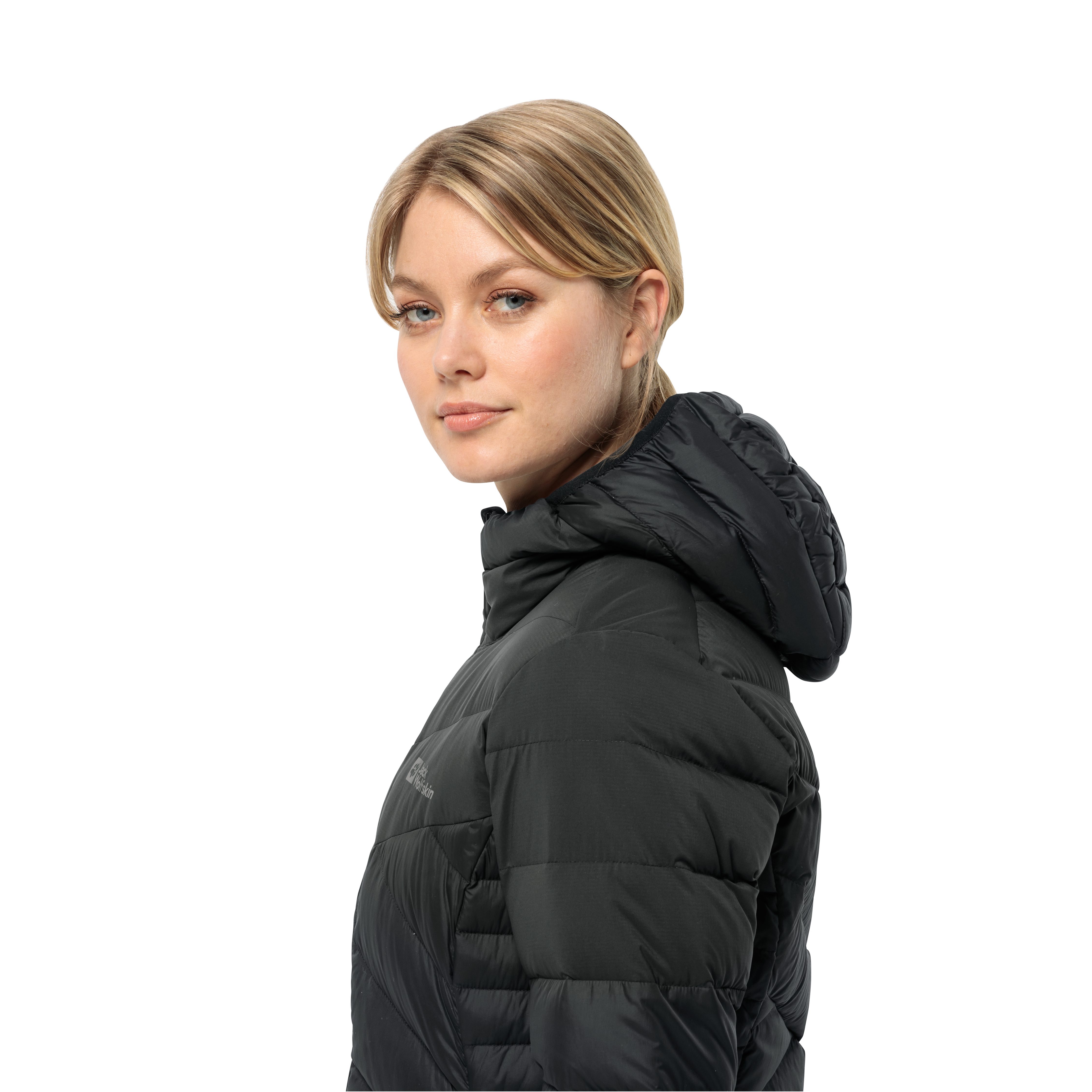 W und erzeugten Daunen Jack TUNDRA nachhaltig Daunenjacke recycelten Materialien DOWN COAT Wolfskin aus