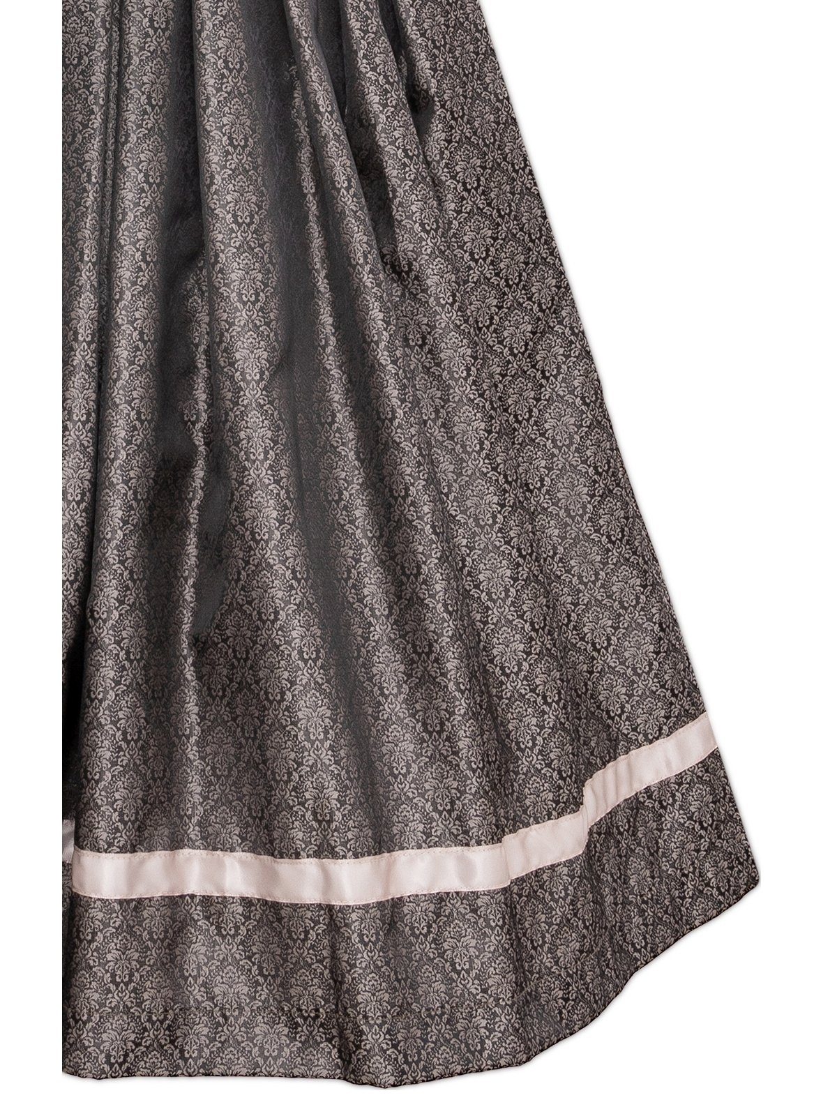 MarJo Trachtenkleid 2tlg. Midi taupe BENITA Dirndl anthrazit 58cm