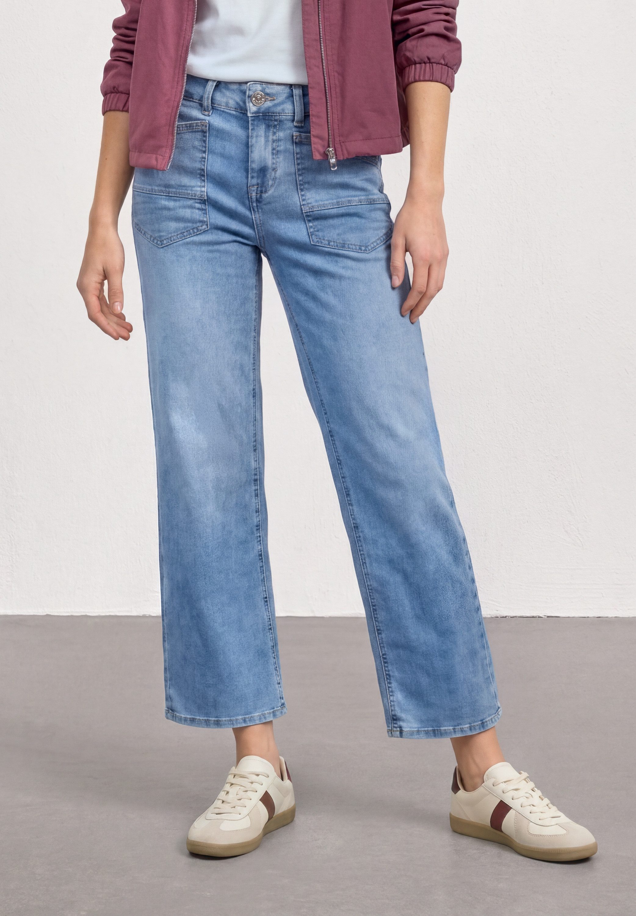STREET ONE Loose-fit-Jeans mit Wide Legs – Bild 2 von 5