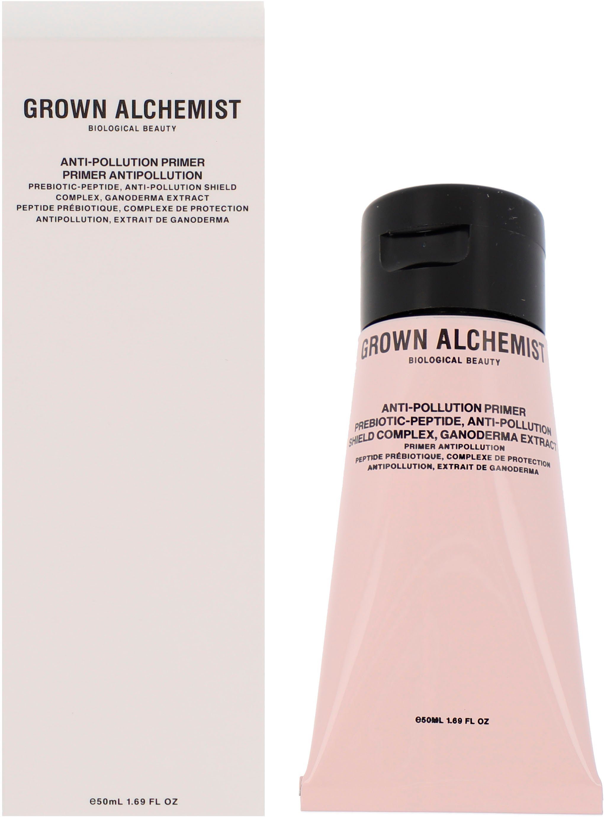 GROWN ALCHEMIST Primer Anti-Pollution Primer, Prebiotic-Peptide, Anti-Pollution  Shield Complex, Ganoderma Extract, Naturkosmetik | Primer