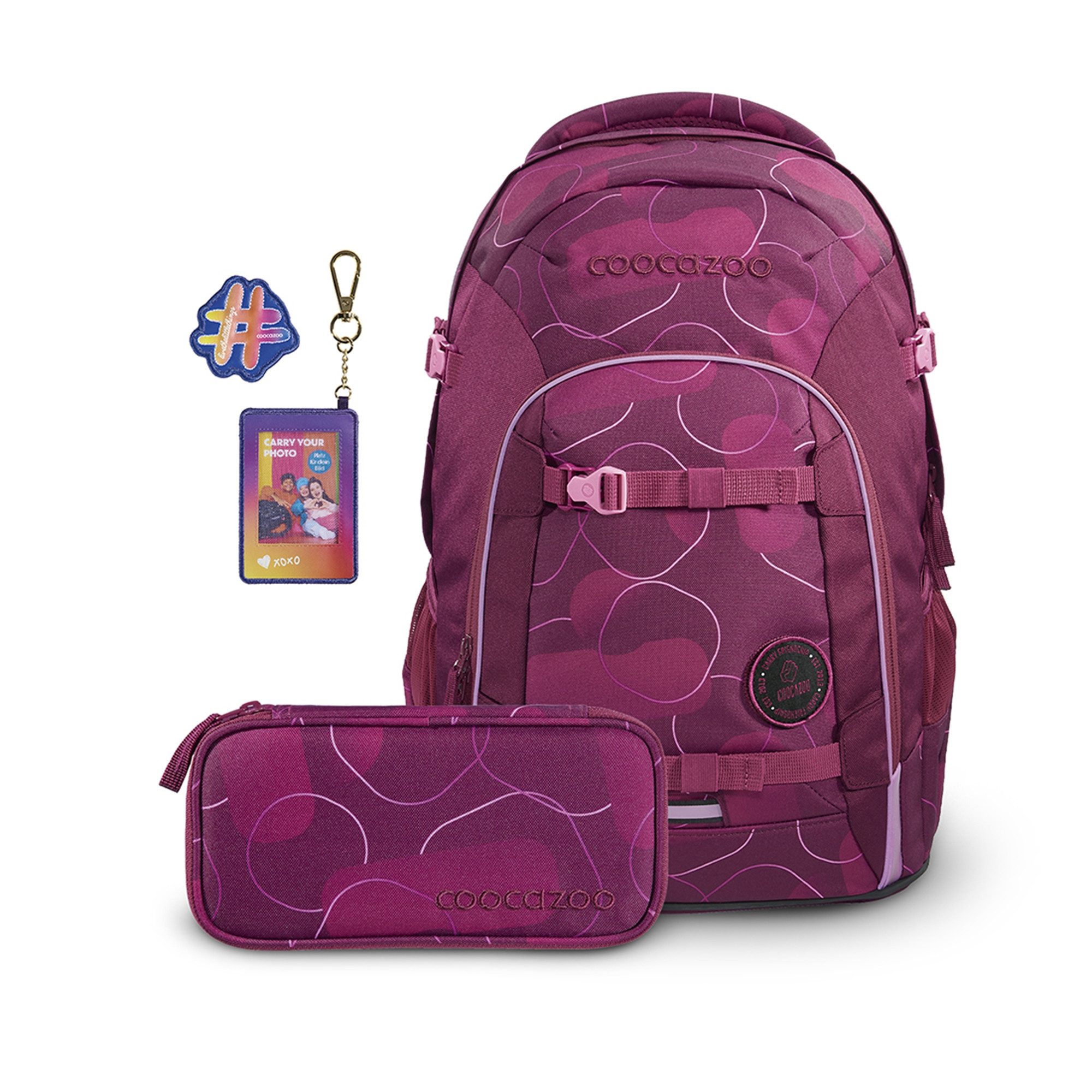Schulranzen Schulrucksack-Set JOKER Berry Bubbles Follow Me