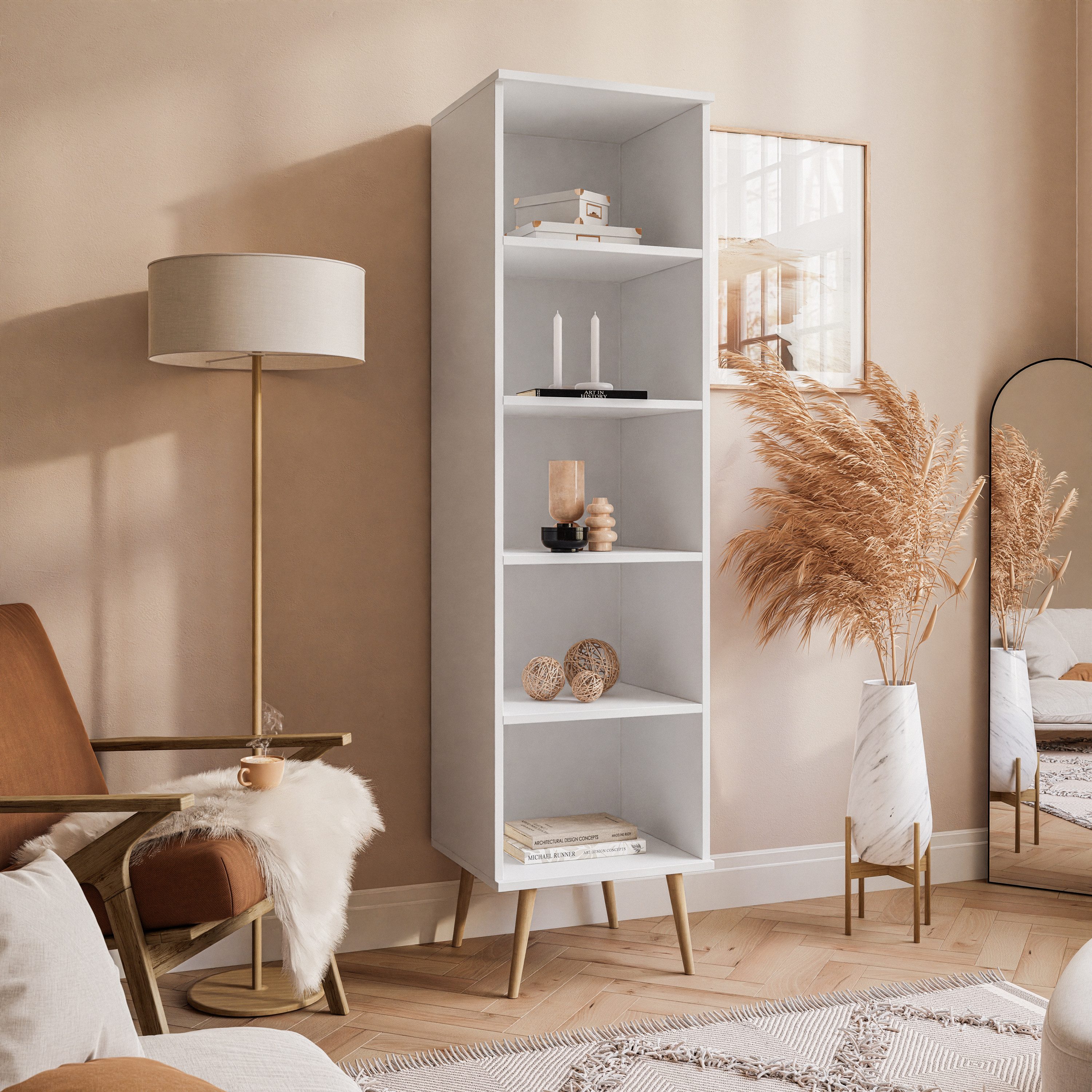 Lookway Standregal Harmony Bücherregal mit 5 günstig online kaufen