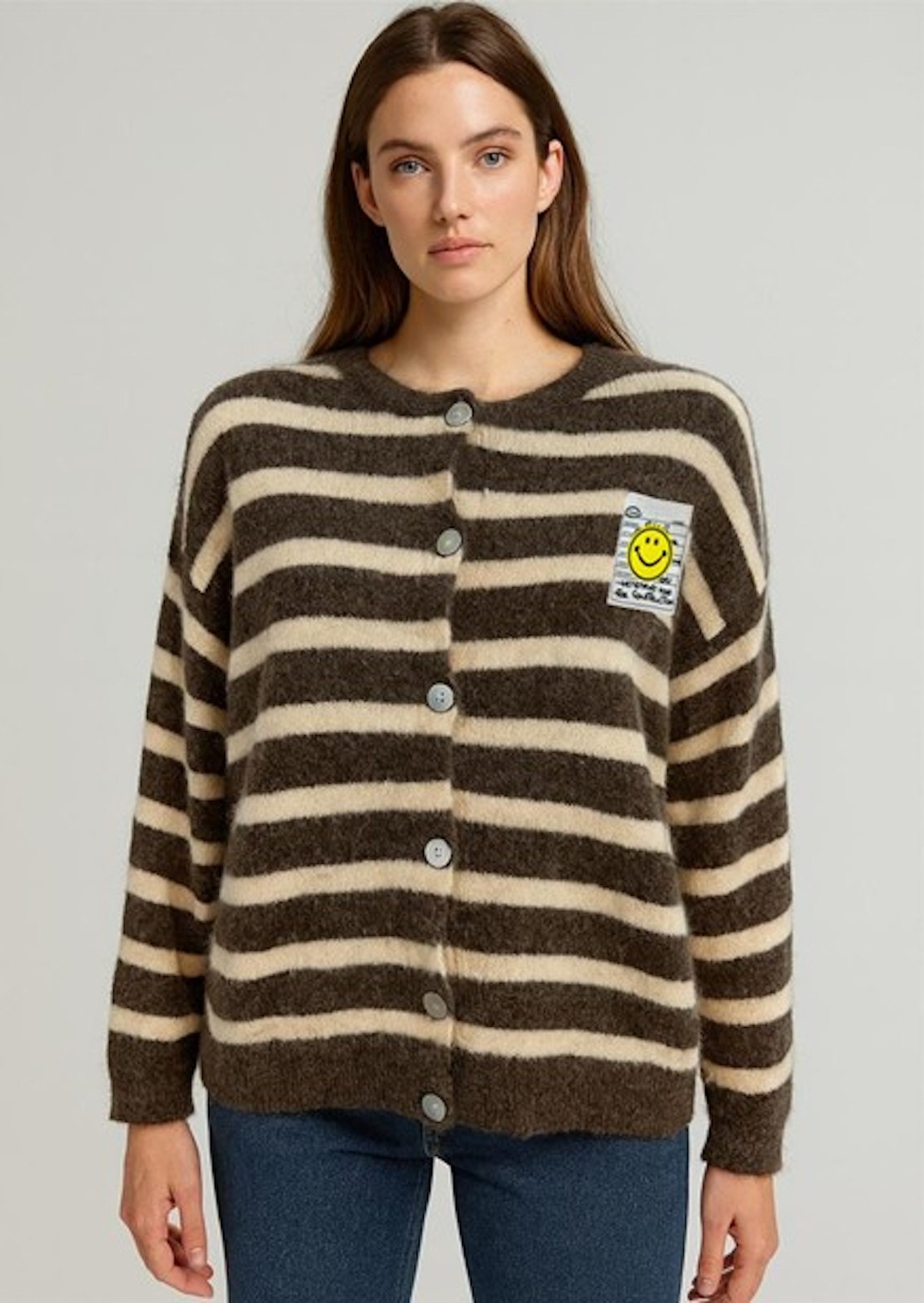 Worldclassca Cardigan WORLDCLASSCA Strickjacke mit Knopf günstig online kaufen