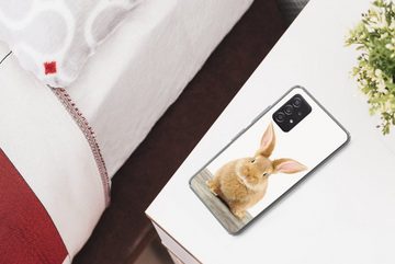 MuchoWow Handyhülle Kaninchen - Babykaninchen - Tiere - Kinder - Mädchen - Jungen, Phone Case, Handyhülle Samsung Galaxy A53, Silikon, Schutzhülle