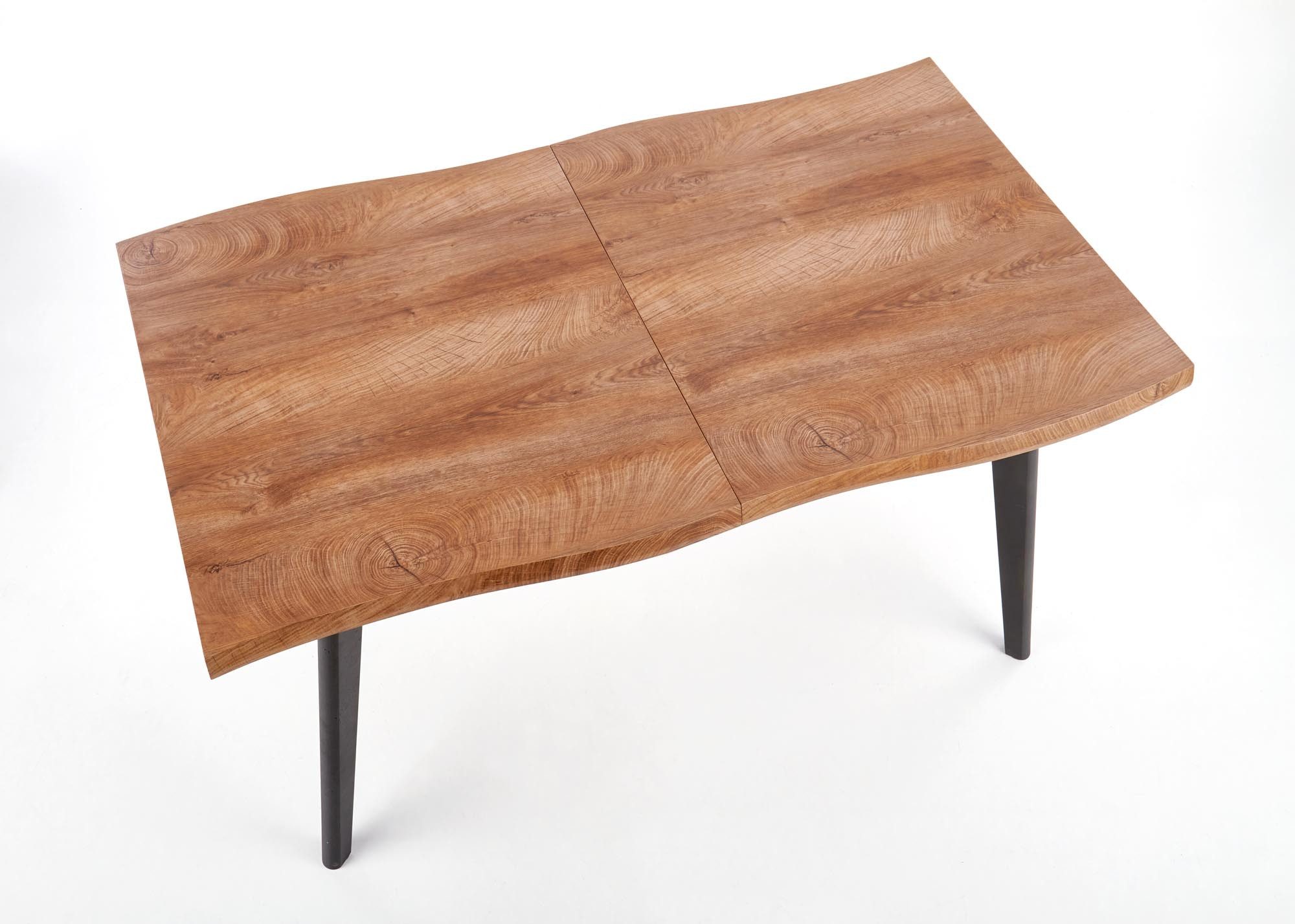 designimpex Esstisch HAW-888 Eiche Natur Baumkante ausziehbar Naturkante Esszimmer Tisch, Esstisch, Esszimmertisch, Tisch, Couchtisch, Wohnzimmertisch, table