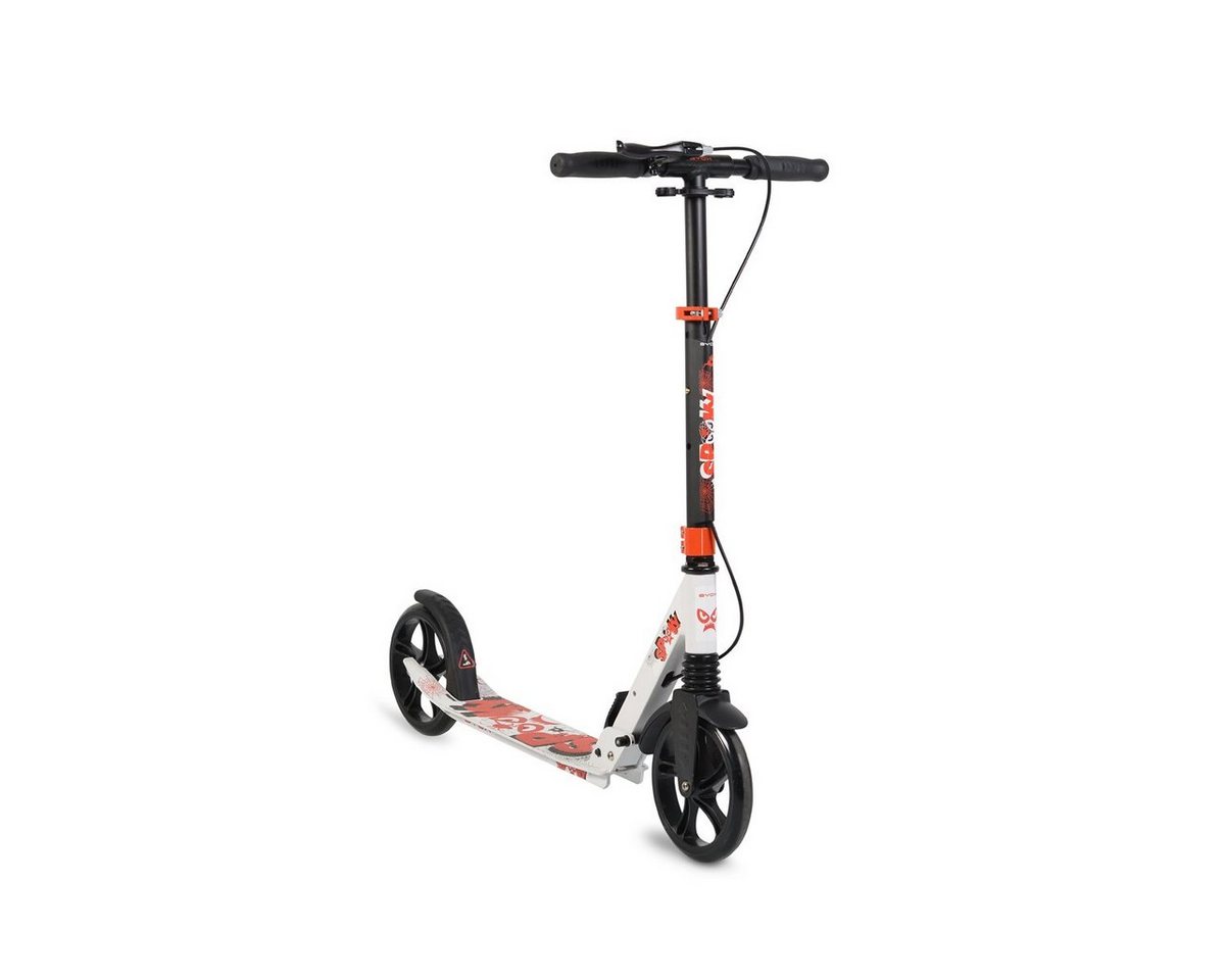 Thumbnail - Byox Cityroller Kinderroller Spooky klappbar, bis 100 kg, Bremse, Stoßdämpfer vorne, ABEC-7
