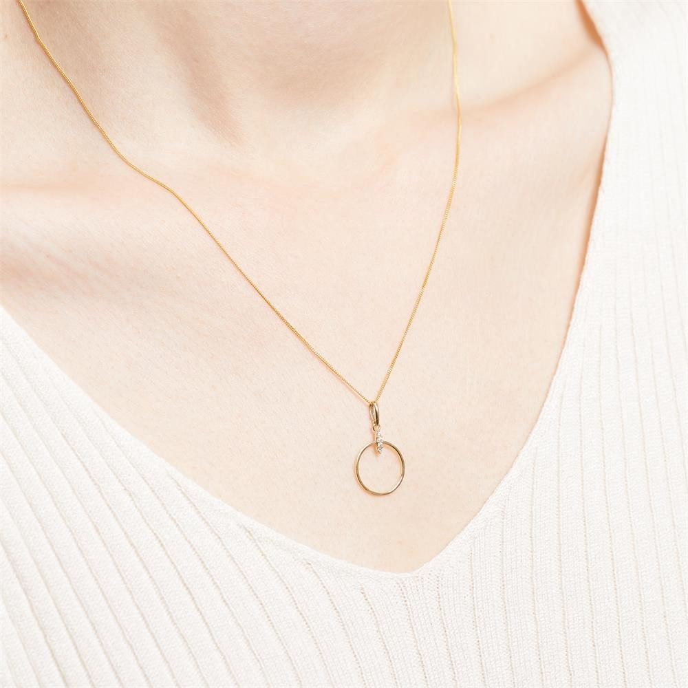 Unique Kettenanhänger Anhänger 375er G...