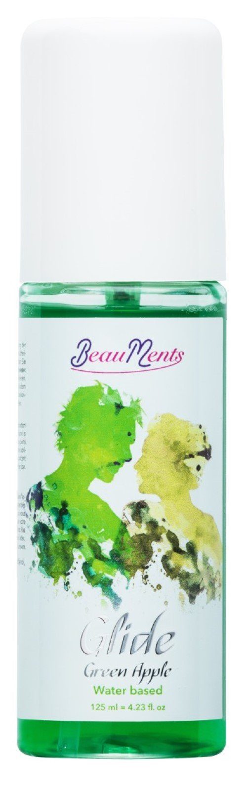 Beauments Gleitgel 125 ml - BeauMents Glide Green Apple (water based) 125 ml