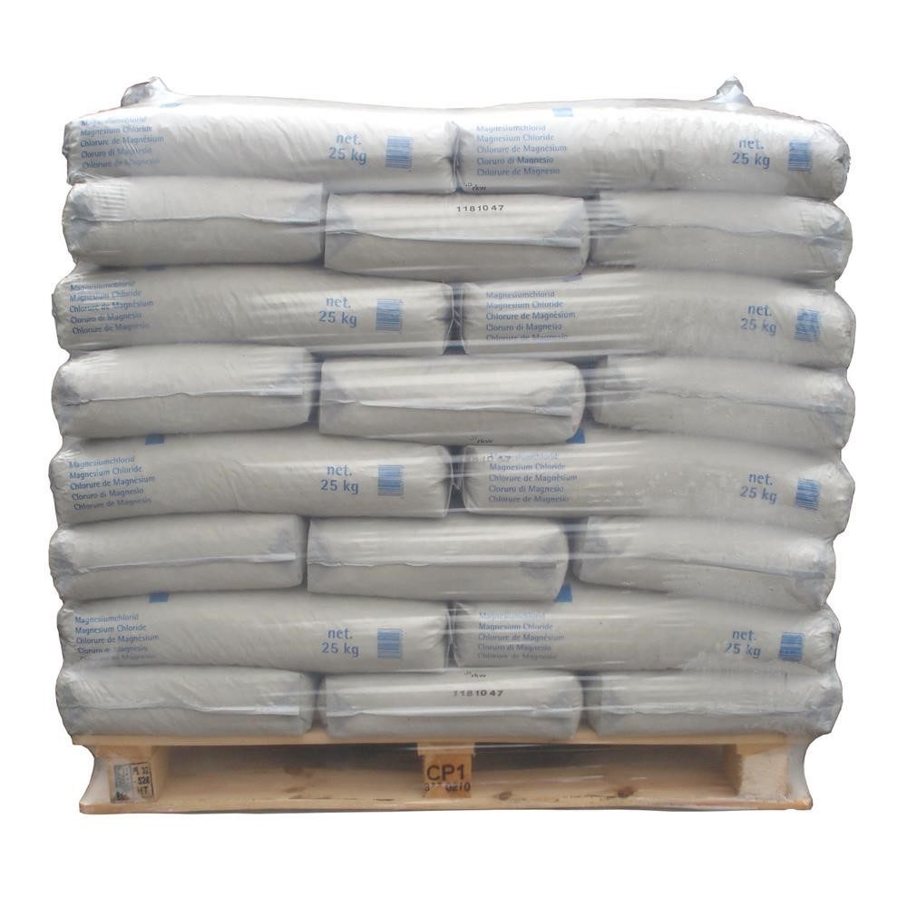 LinJa Badezusatz Magnesiumchlorid 40x25kg 47% MgCl2 Entstaubungsmittel Frostschutz